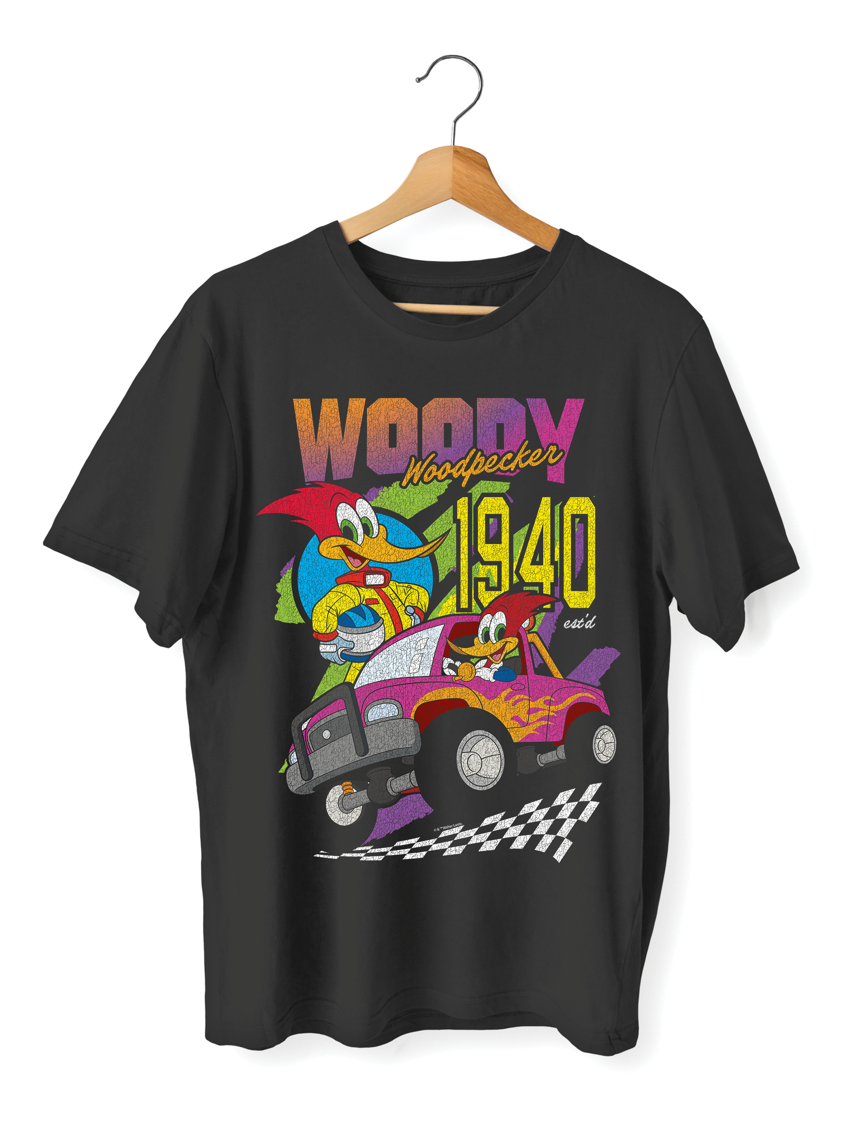 1940 Race Oversized T-shirt