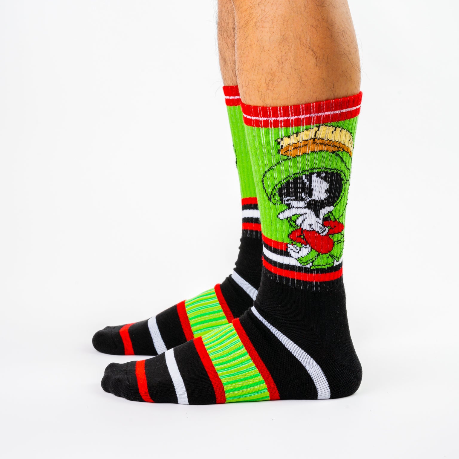 SWAG LOONEY TUNES SPORTS SOCKS - MARVIN THE MARTIAN