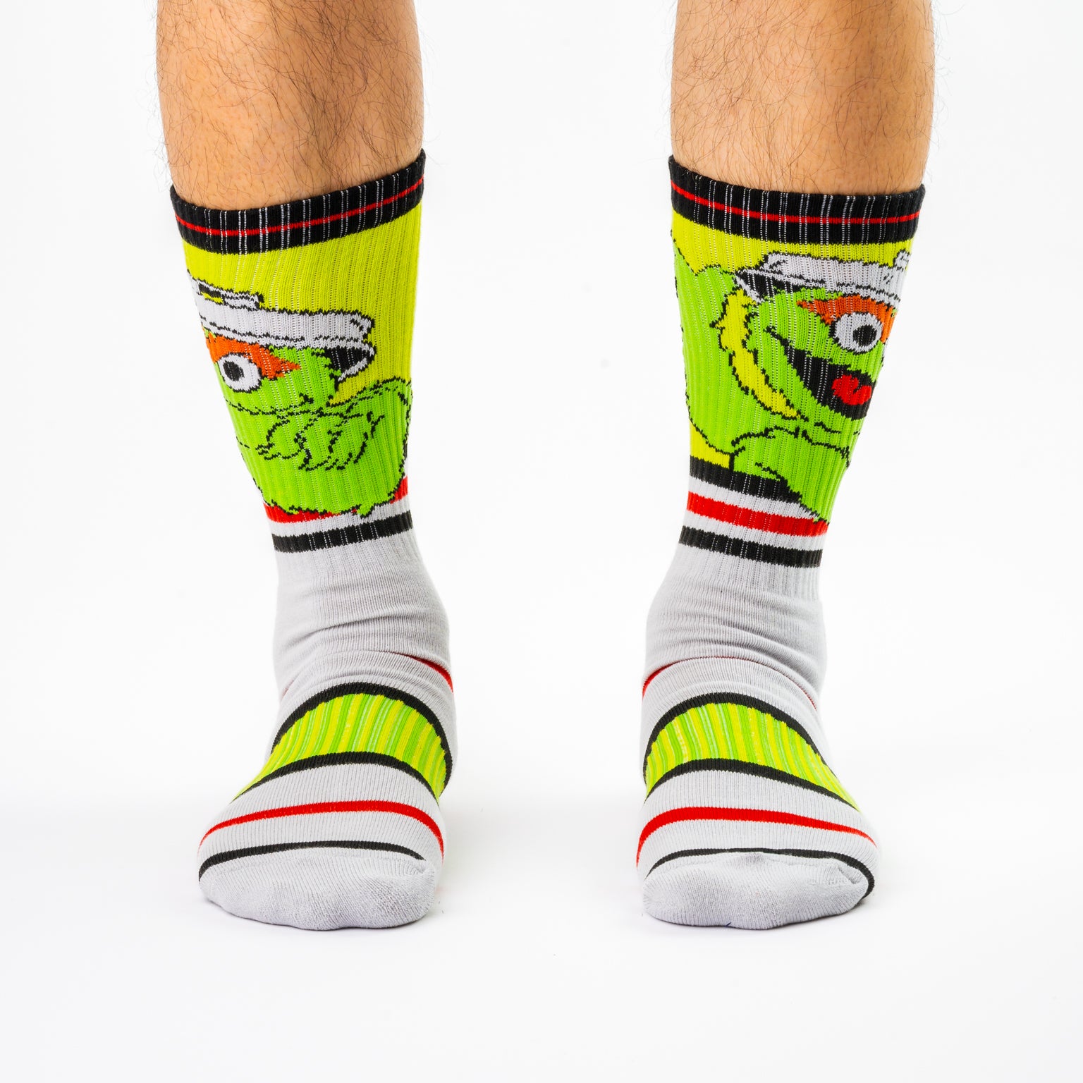 SWAG SESAME STREET SPORTS SOCKS - OSCAR THE GROUCH