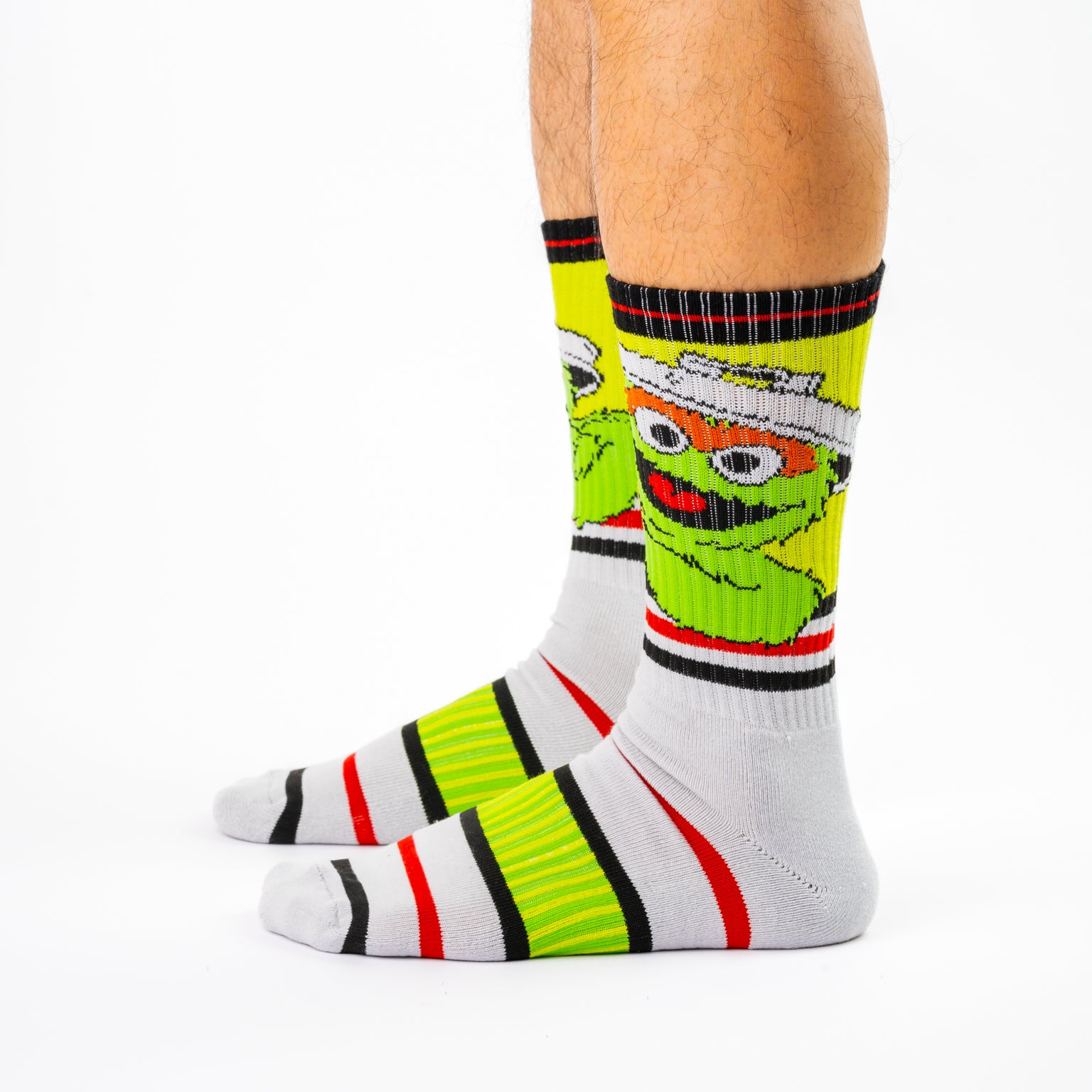 SWAG SESAME STREET SPORTS SOCKS - OSCAR THE GROUCH