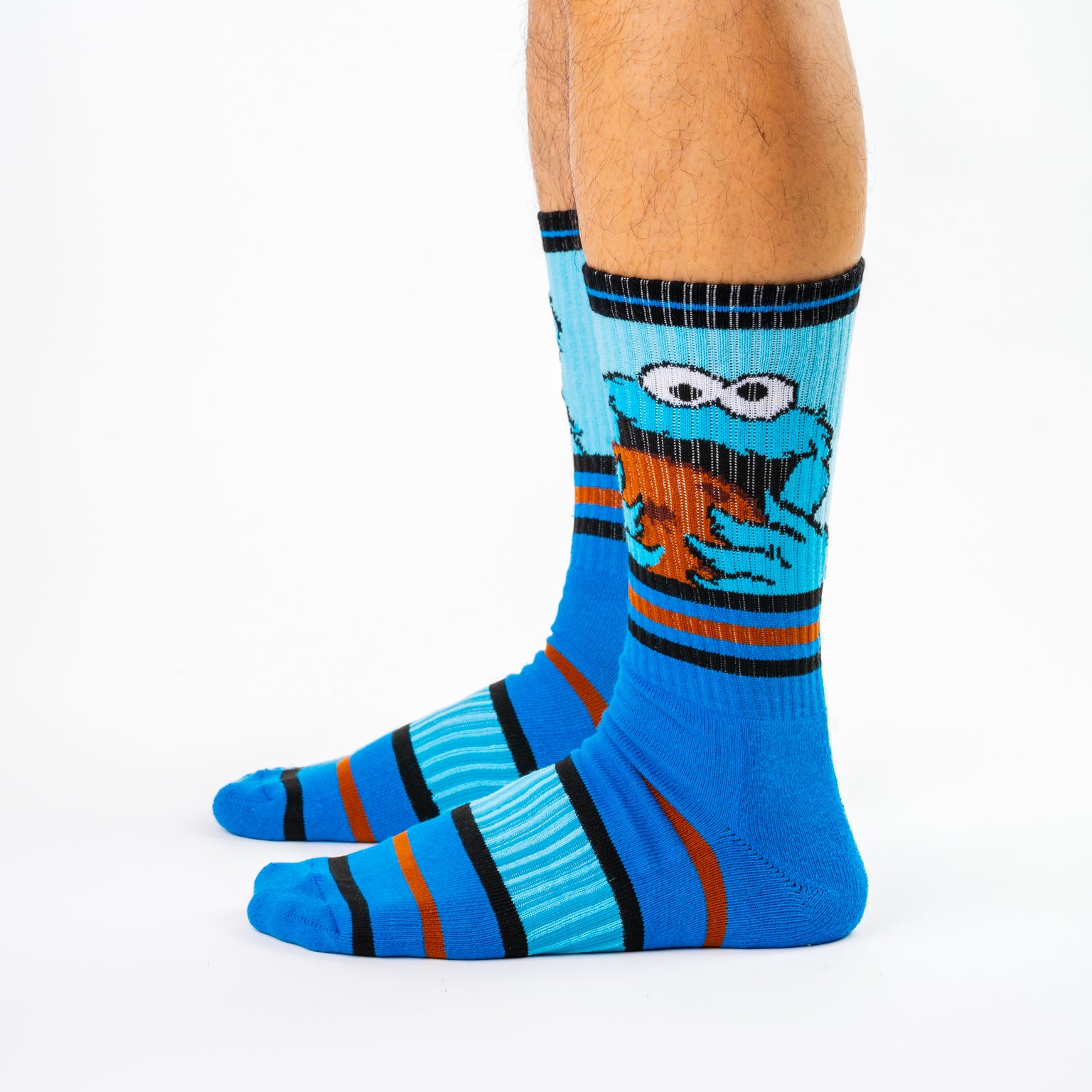 SWAG SESAME STREET SPORTS SOCKS - COOKIE MONSTER