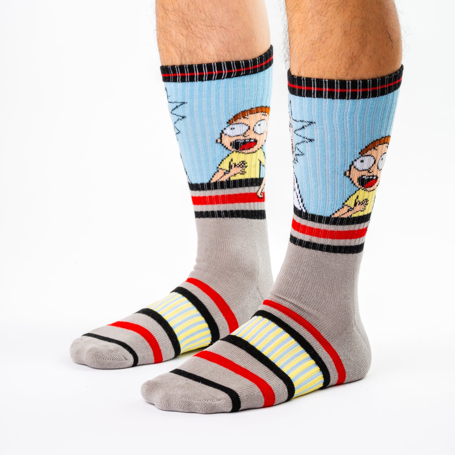 SWAG RICK & MORTY SPORTS SOCKS - RICK & MORTY