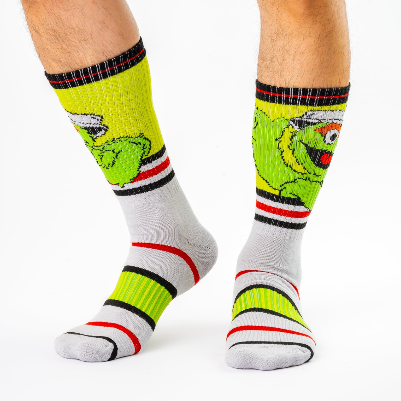 SWAG SESAME STREET SPORTS SOCKS - OSCAR THE GROUCH