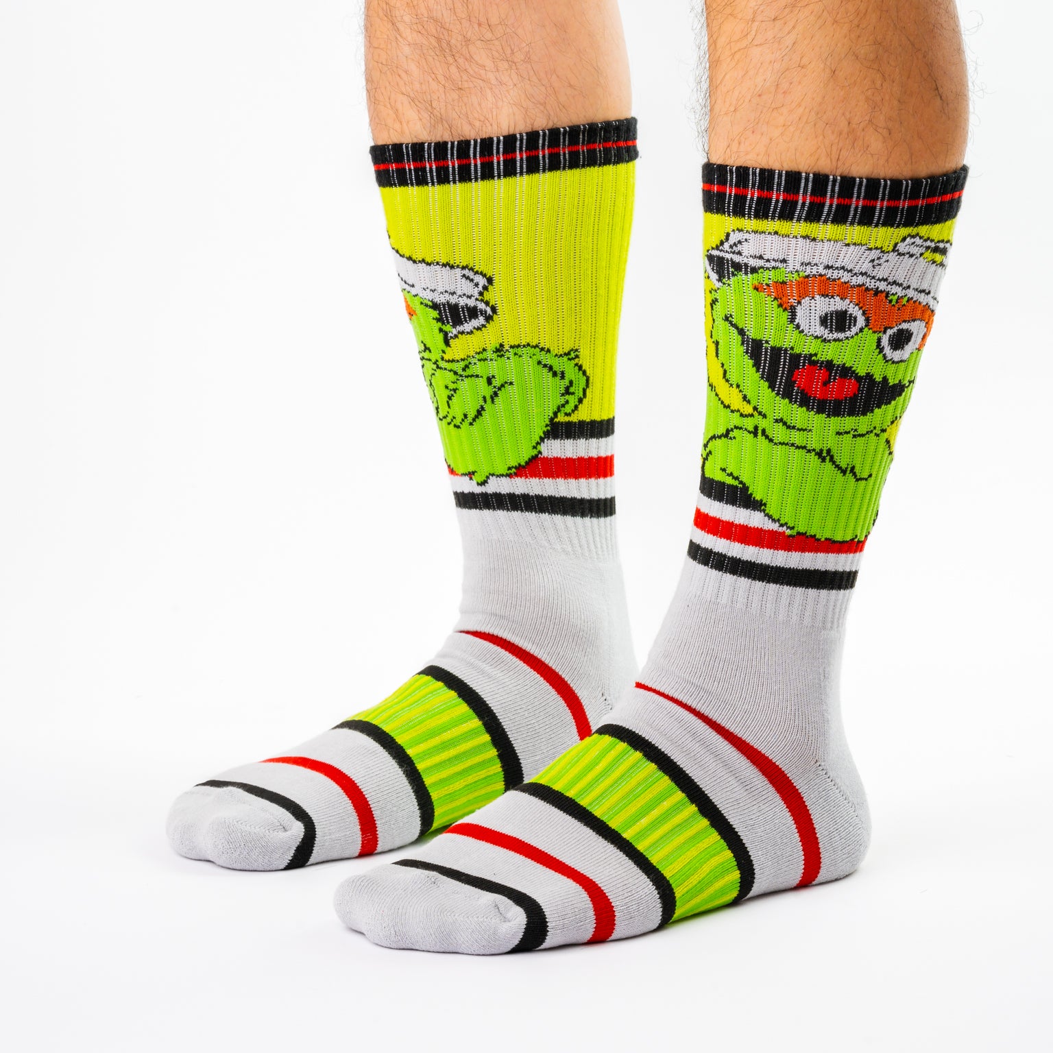 SWAG SESAME STREET SPORTS SOCKS - OSCAR THE GROUCH