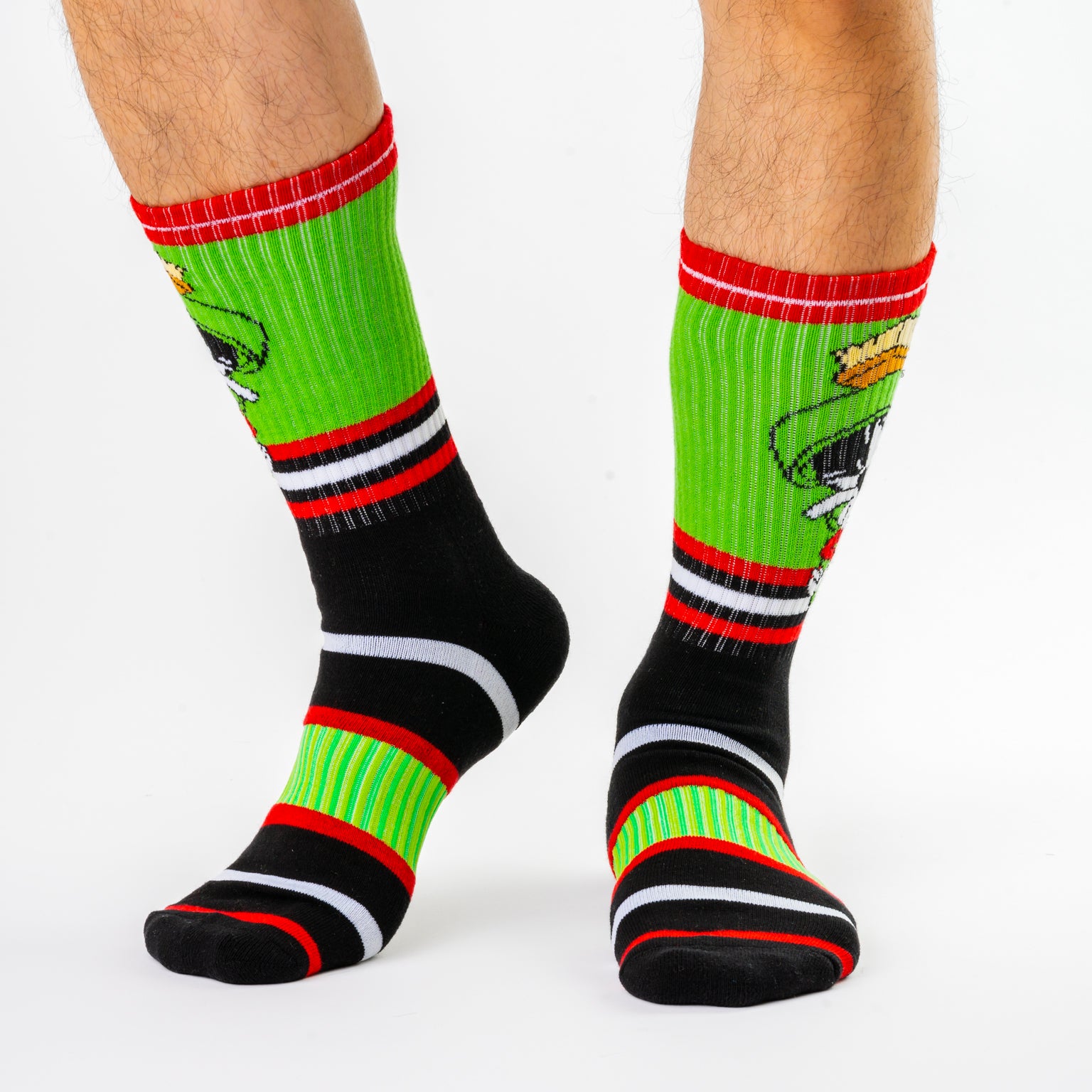 SWAG LOONEY TUNES SPORTS SOCKS - MARVIN THE MARTIAN