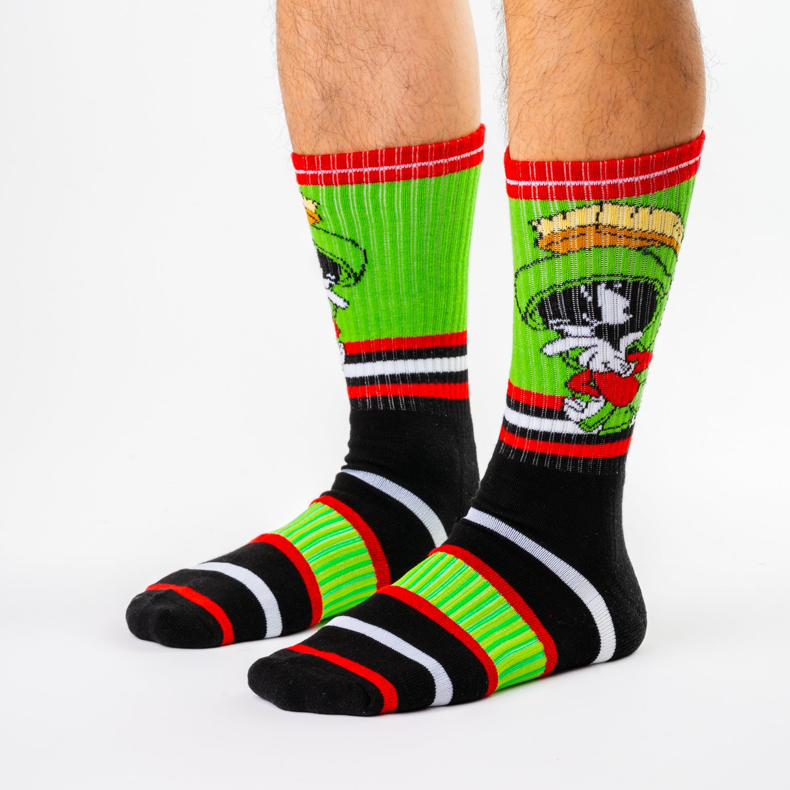 SWAG LOONEY TUNES SPORTS SOCKS - MARVIN THE MARTIAN