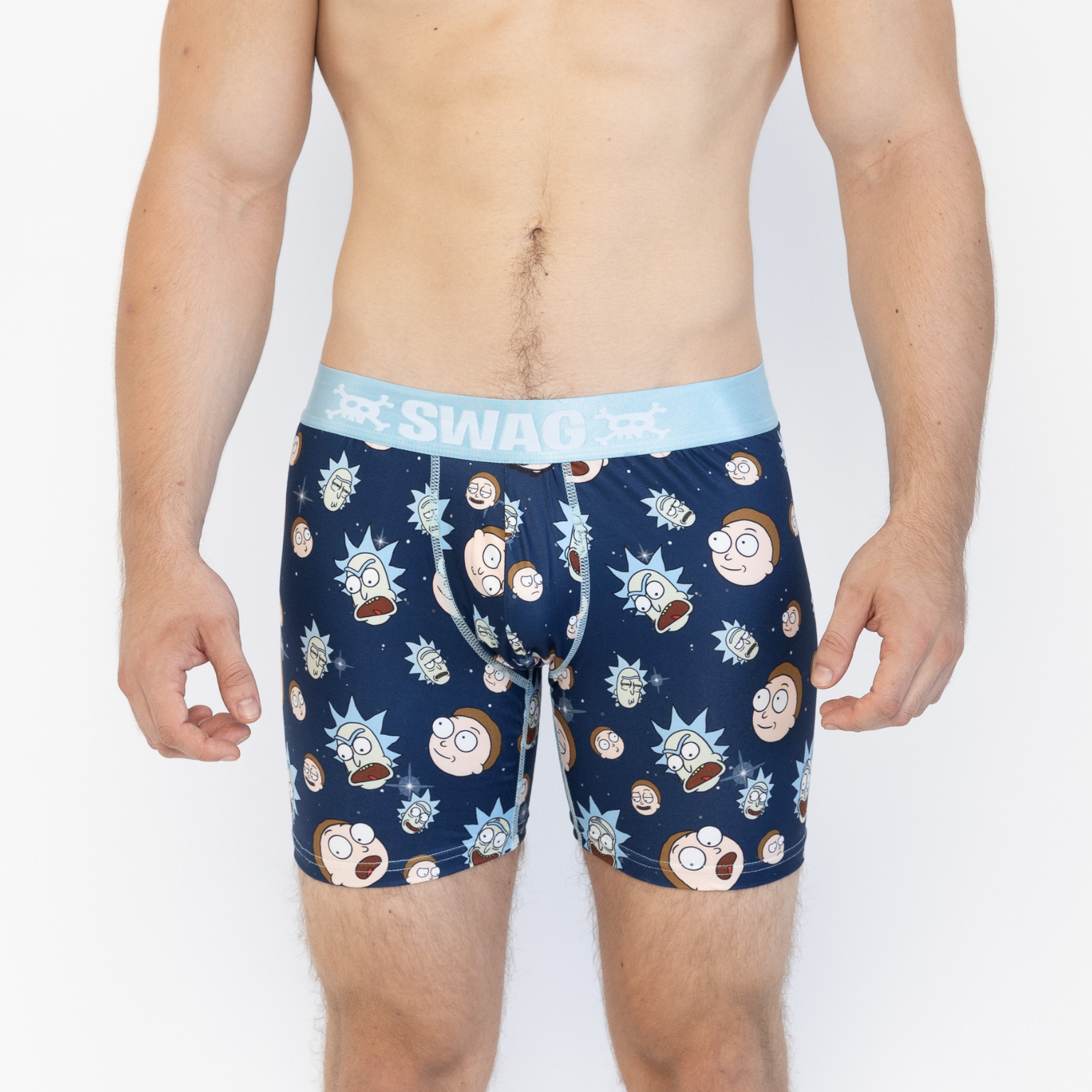 SWAG RICK & MORTY BOXERS - FLOATING HEADS