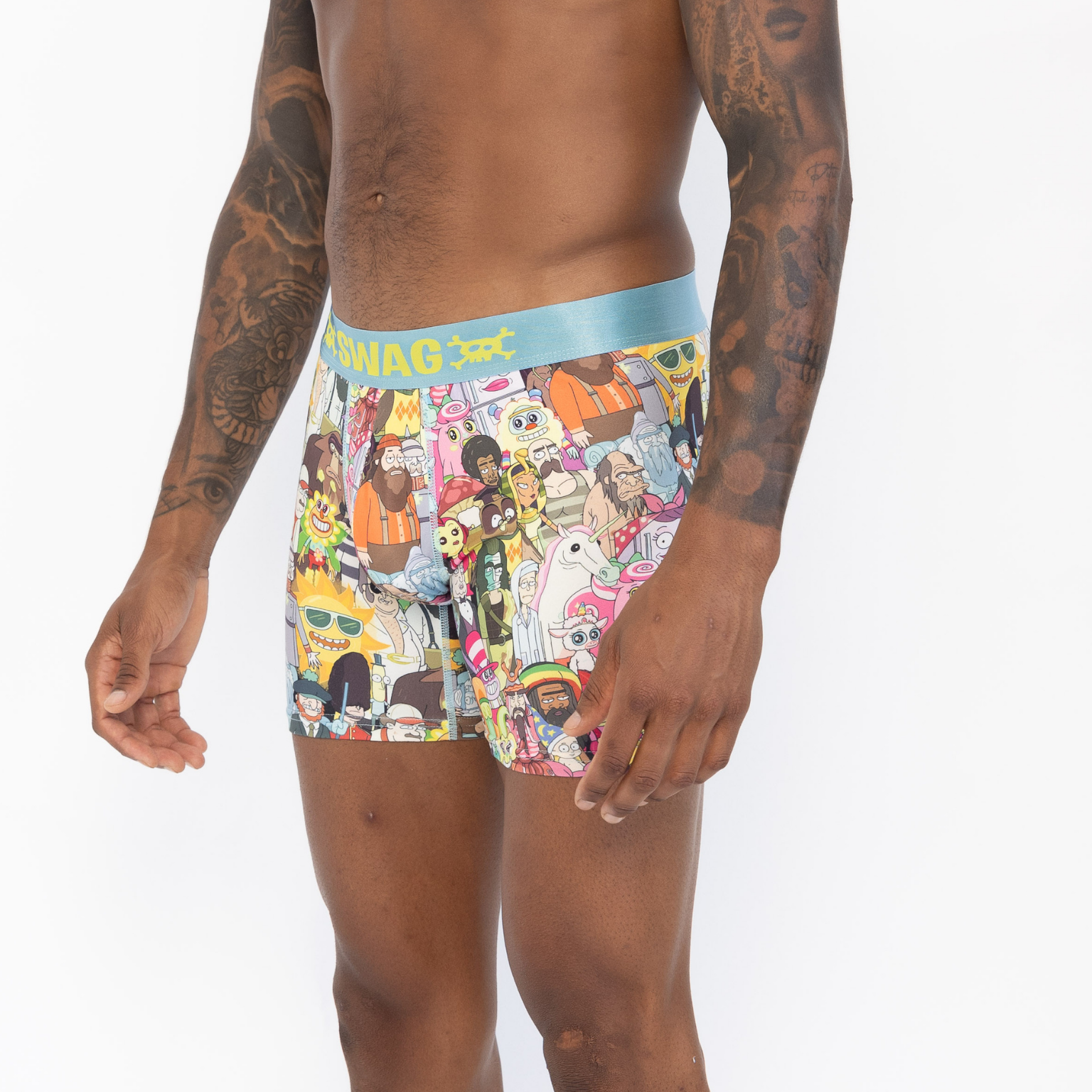 SWAG RICK & MORTY BOXERS - ALL CHARACTERS