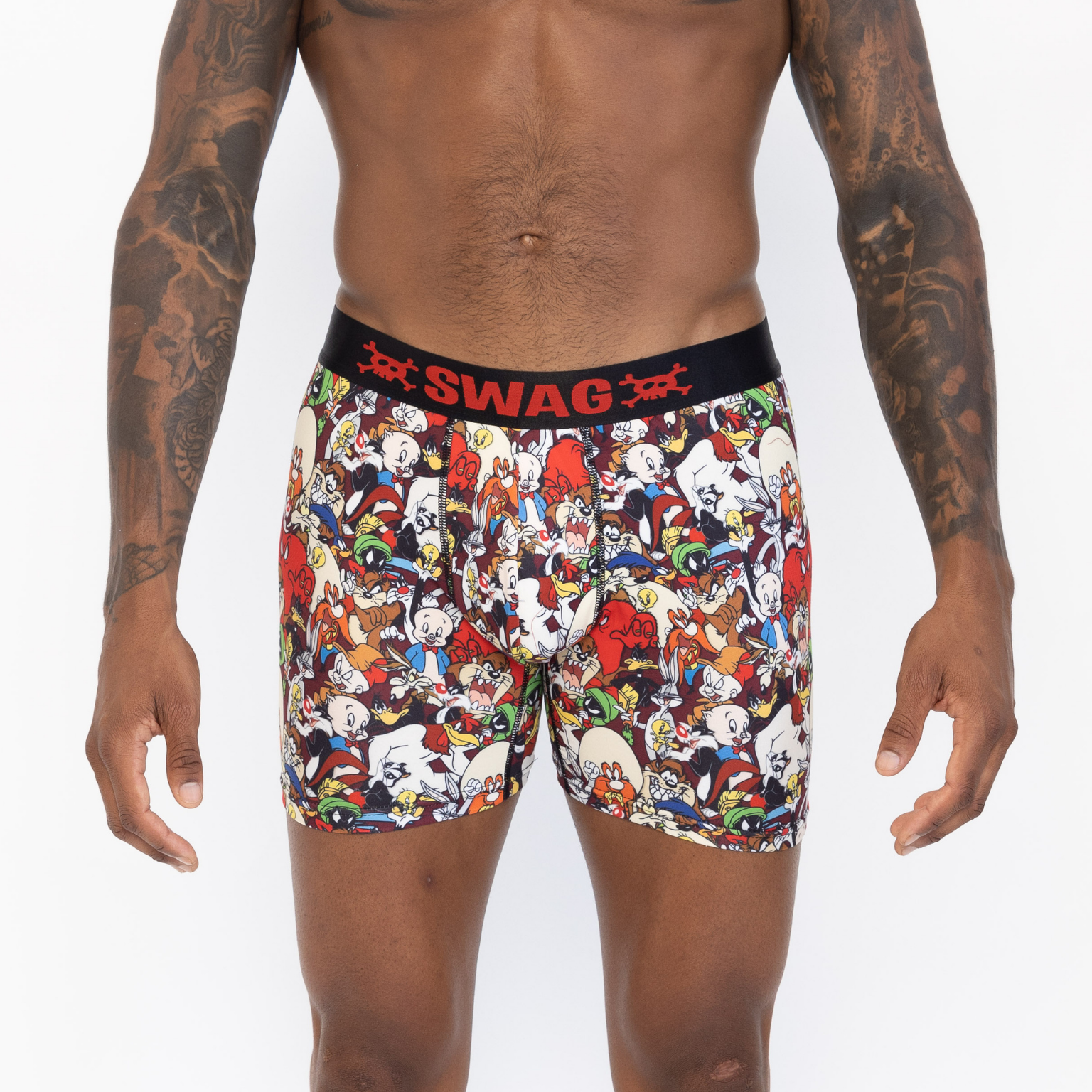 SWAG LOONEY TUNES BOXERS - THE WHOLE GANG