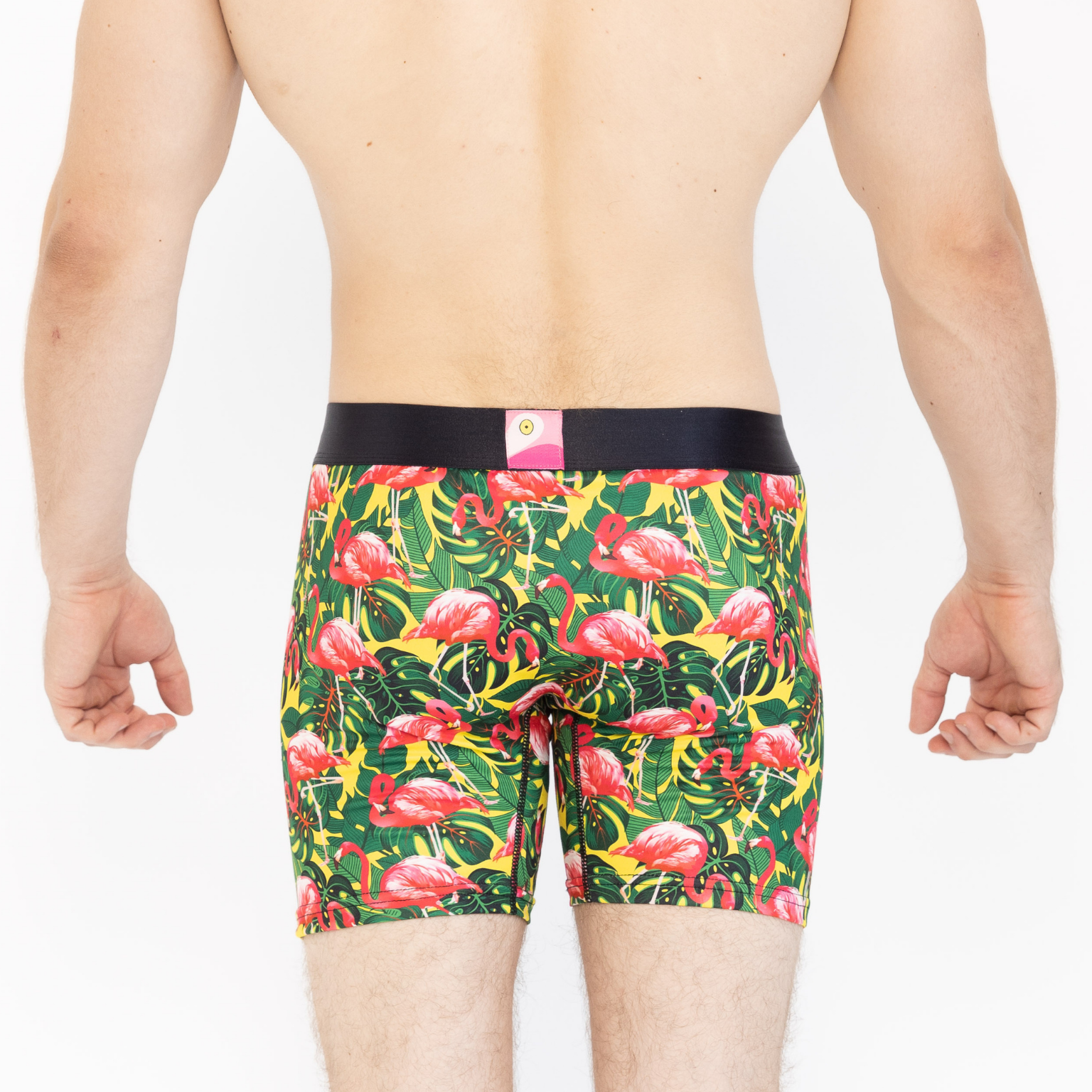 SWAG PINK FLAMINGO BOXERS - NEON EDITION
