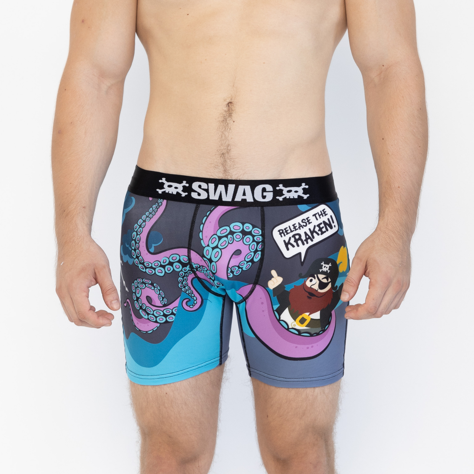 SWAG RELEASE THE KRAKEN! BOXERS