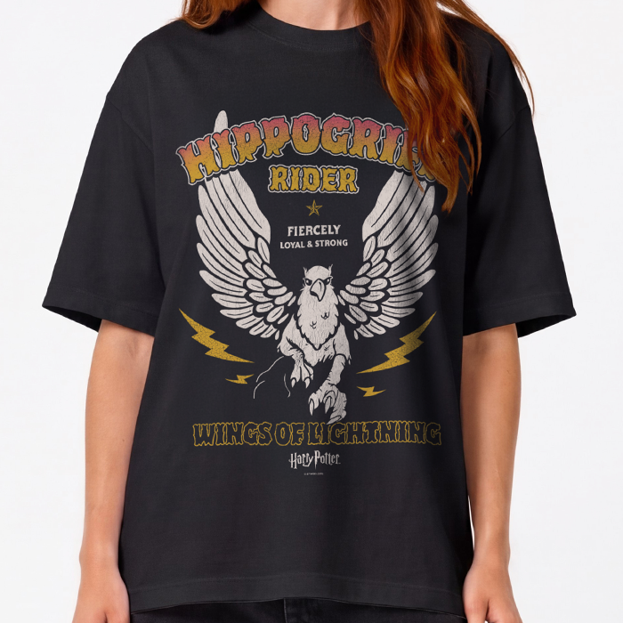 Hippogriff Rider Oversized T-Shirt