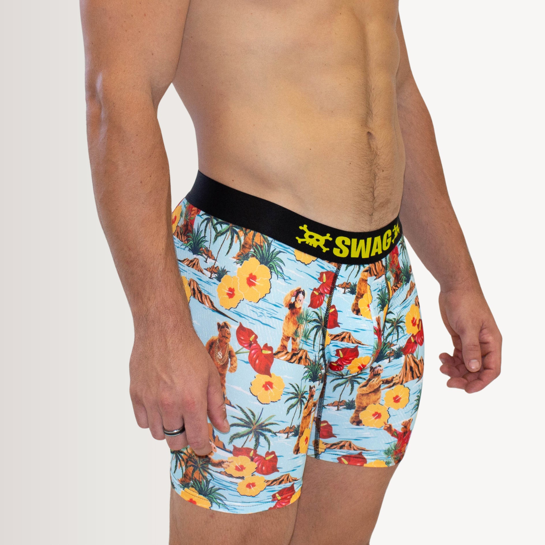 SWAG MENS ALF HAWAIIAN VIBES BOXERS