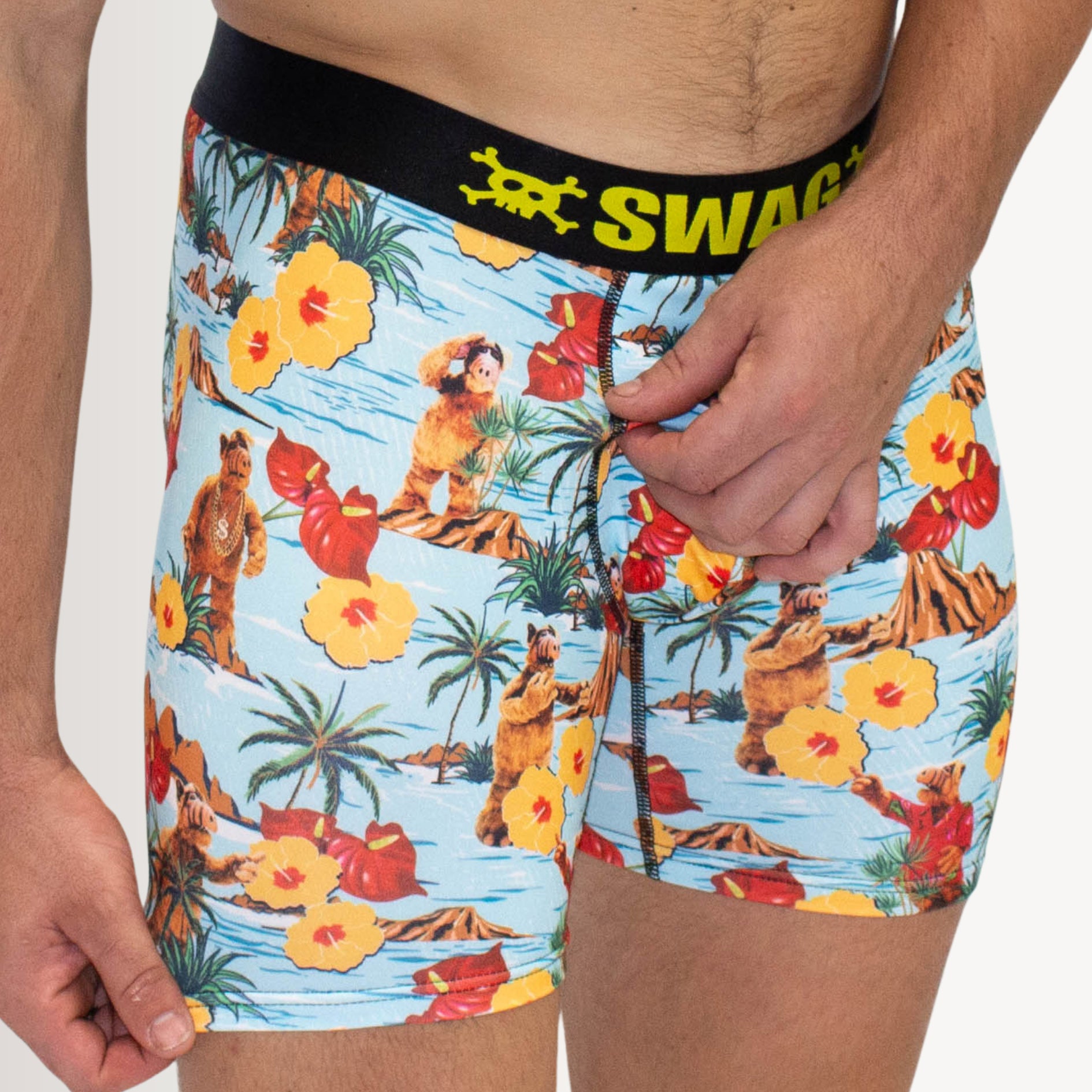 SWAG MENS ALF HAWAIIAN VIBES BOXERS