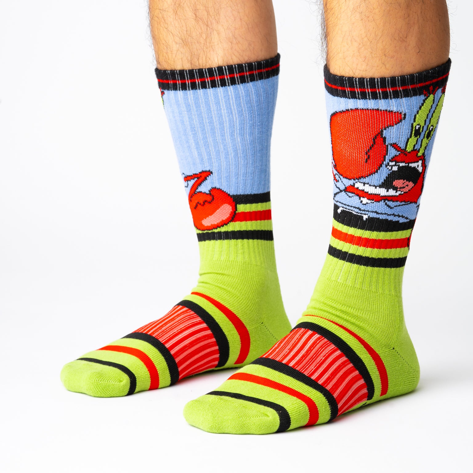 SWAG SPONGEBOB PREMIUM SPORTS SOCKS - MR KRABS