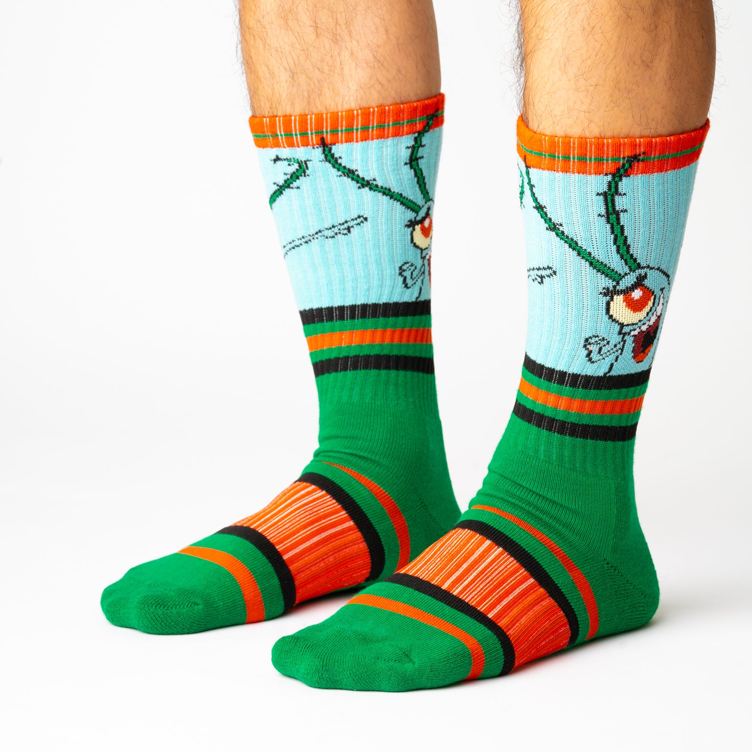 SWAG SPONGEBOB PREMIUM SPORTS SOCKS - PLANKTON