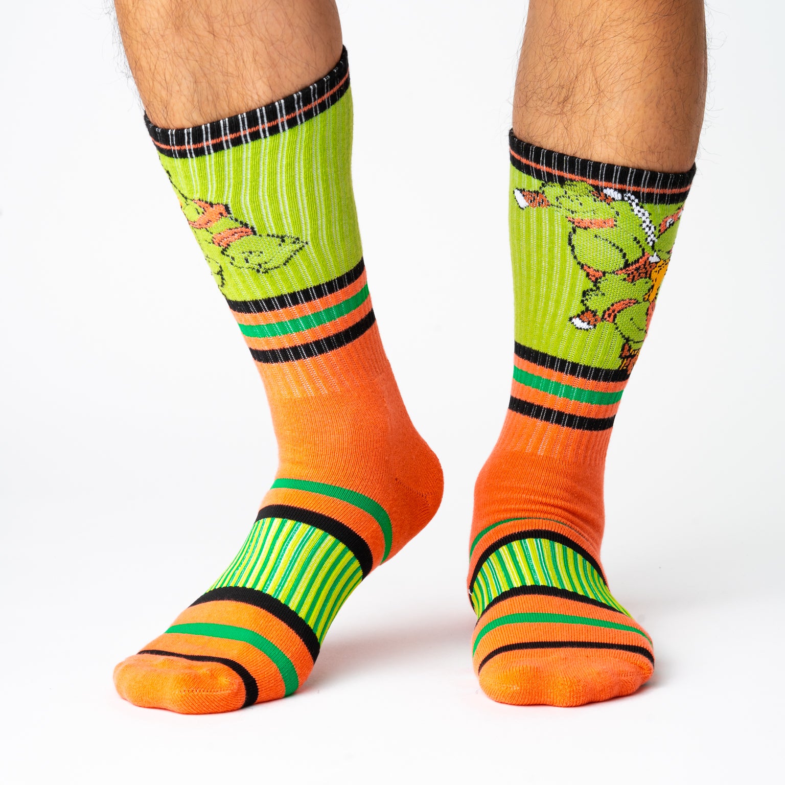 SWAG TMNT PREMIUM SPORTS SOCKS - MICHELANGELO