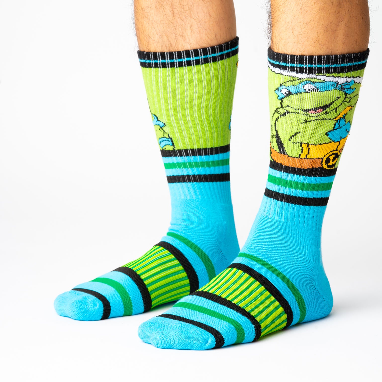 SWAG TMNT PREMIUM SPORTS SOCKS - LEONARDO