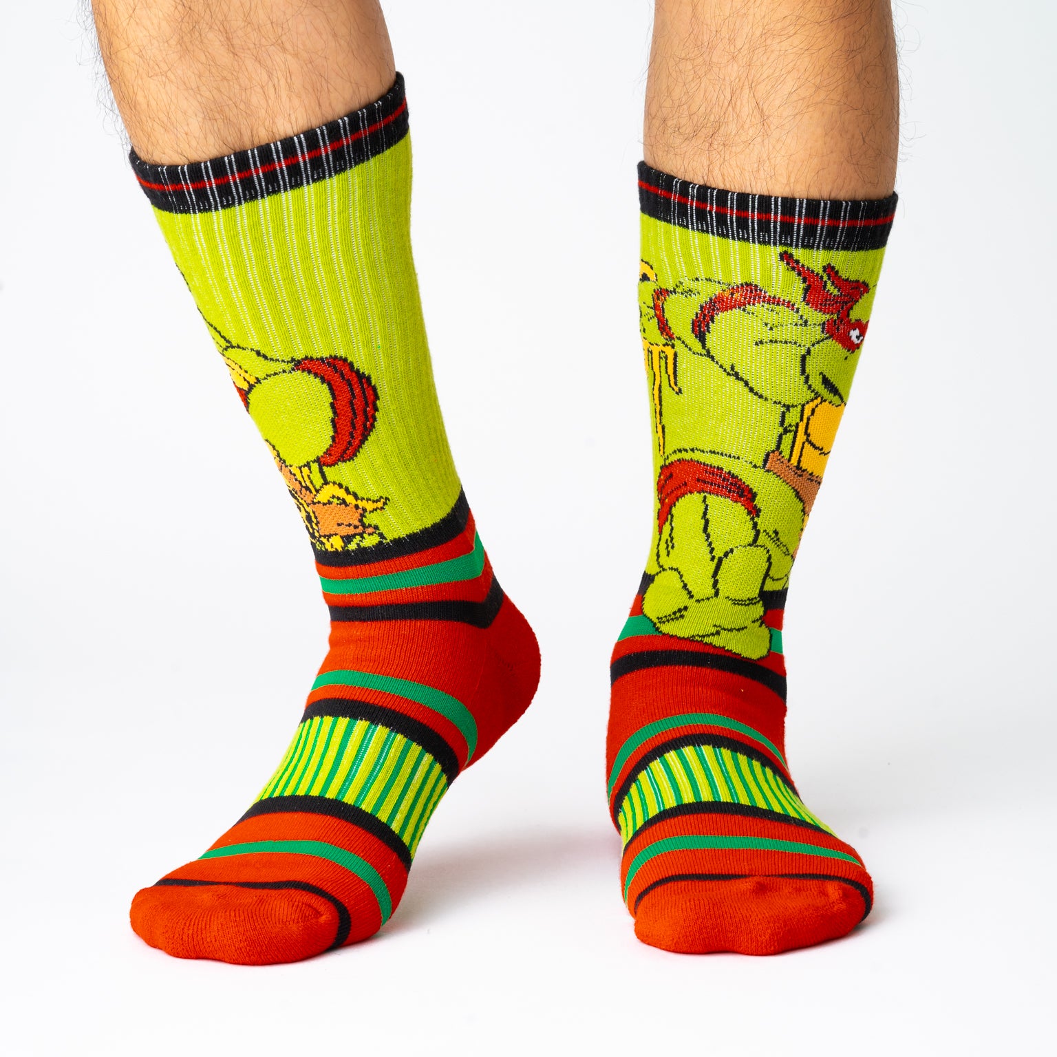 SWAG TMNT PREMIUM SPORTS SOCKS - RAPHAEL