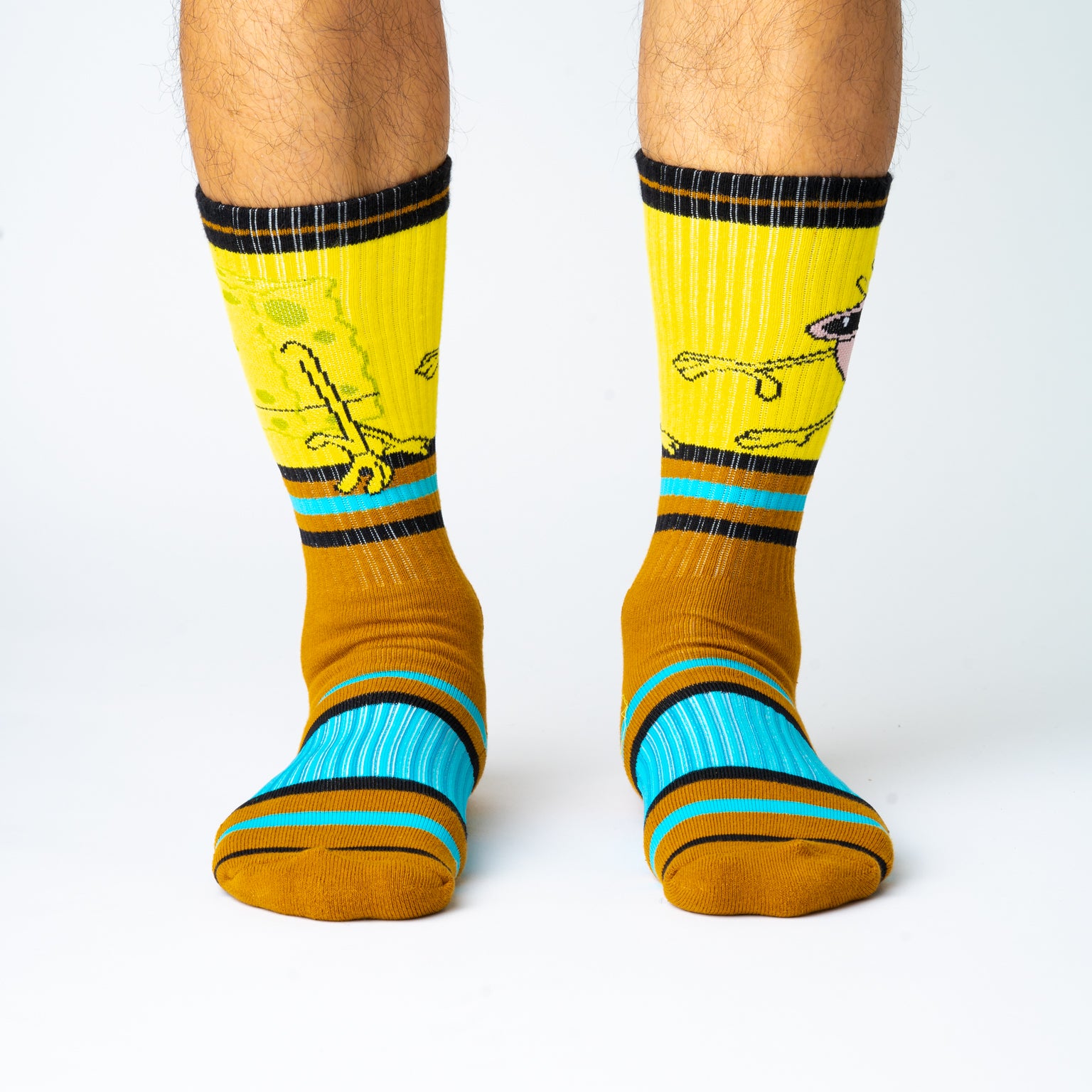 SWAG SPONGEBOB PREMIUM SPORTS SOCKS - CAVEMAN