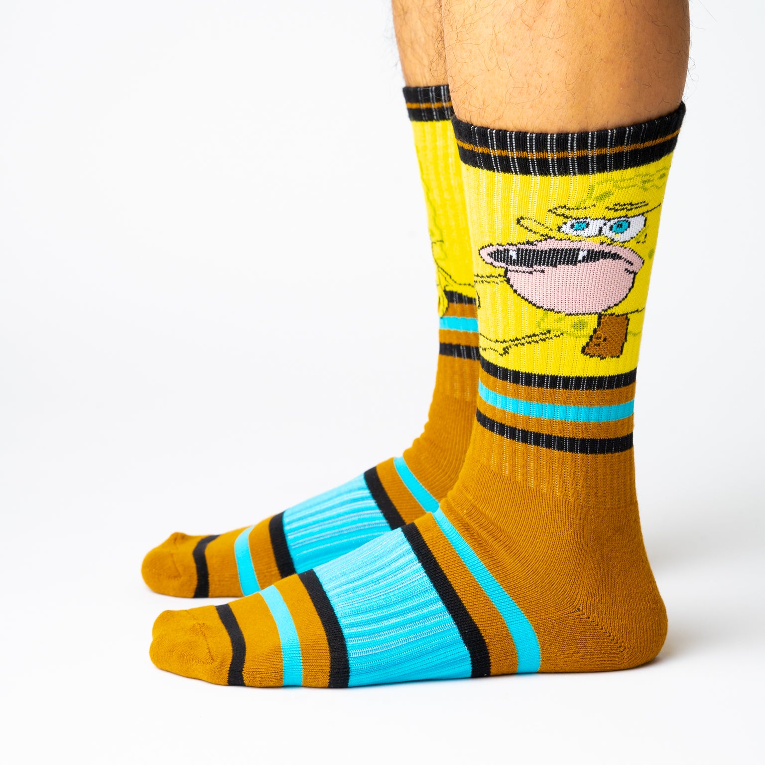 SWAG SPONGEBOB PREMIUM SPORTS SOCKS - CAVEMAN