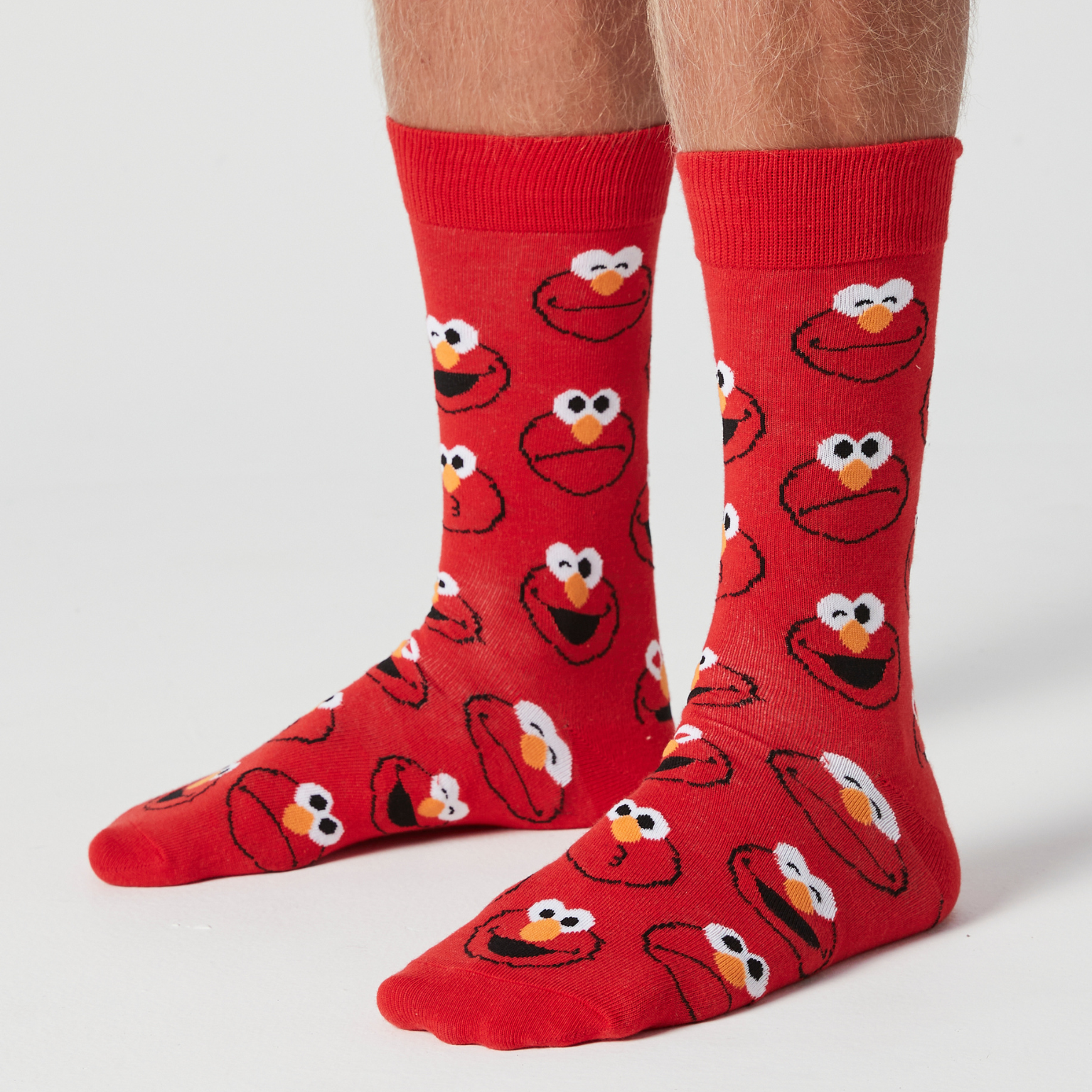 SWAG SESAME STREET CREW SOCKS - ELMO