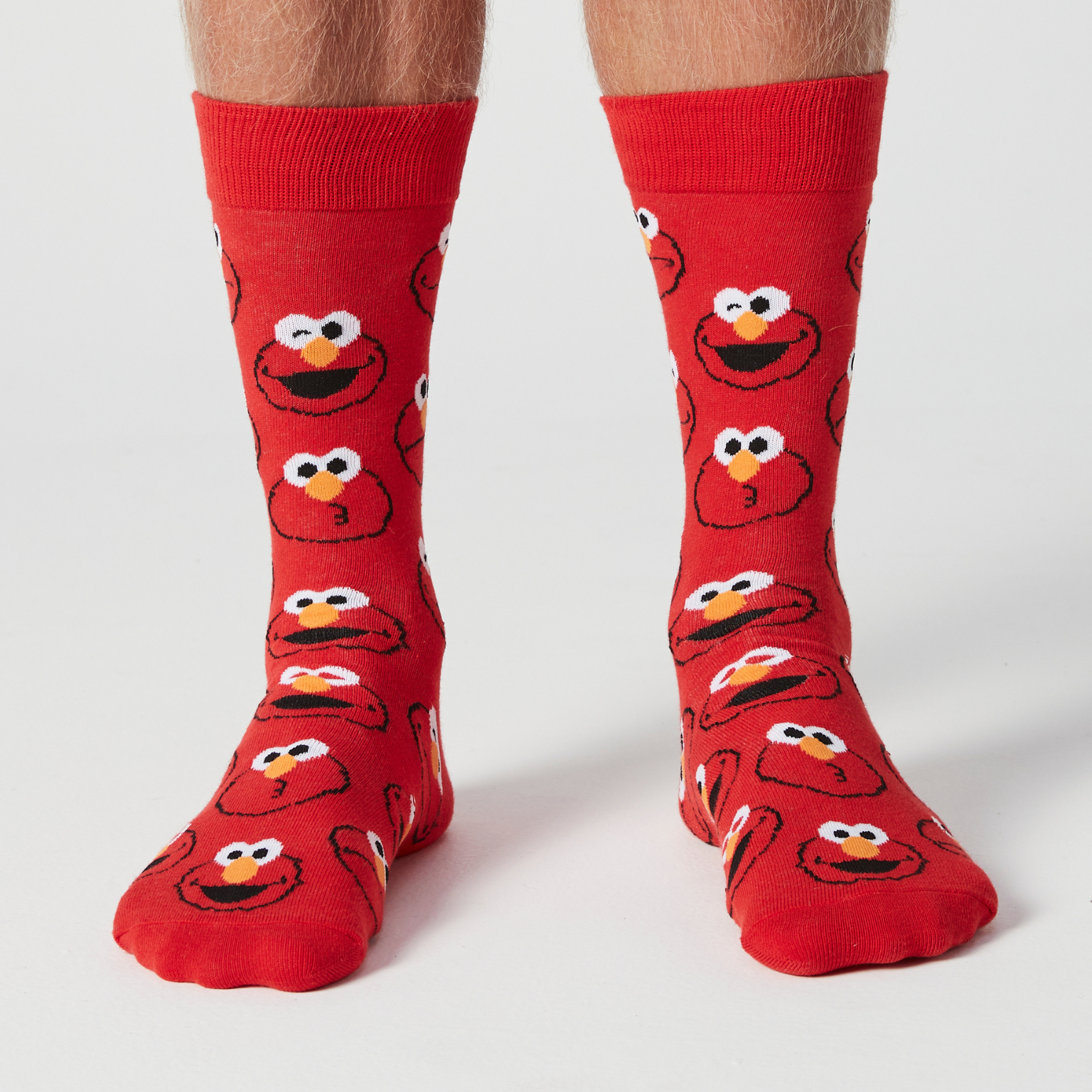 SWAG SESAME STREET CREW SOCKS - ELMO