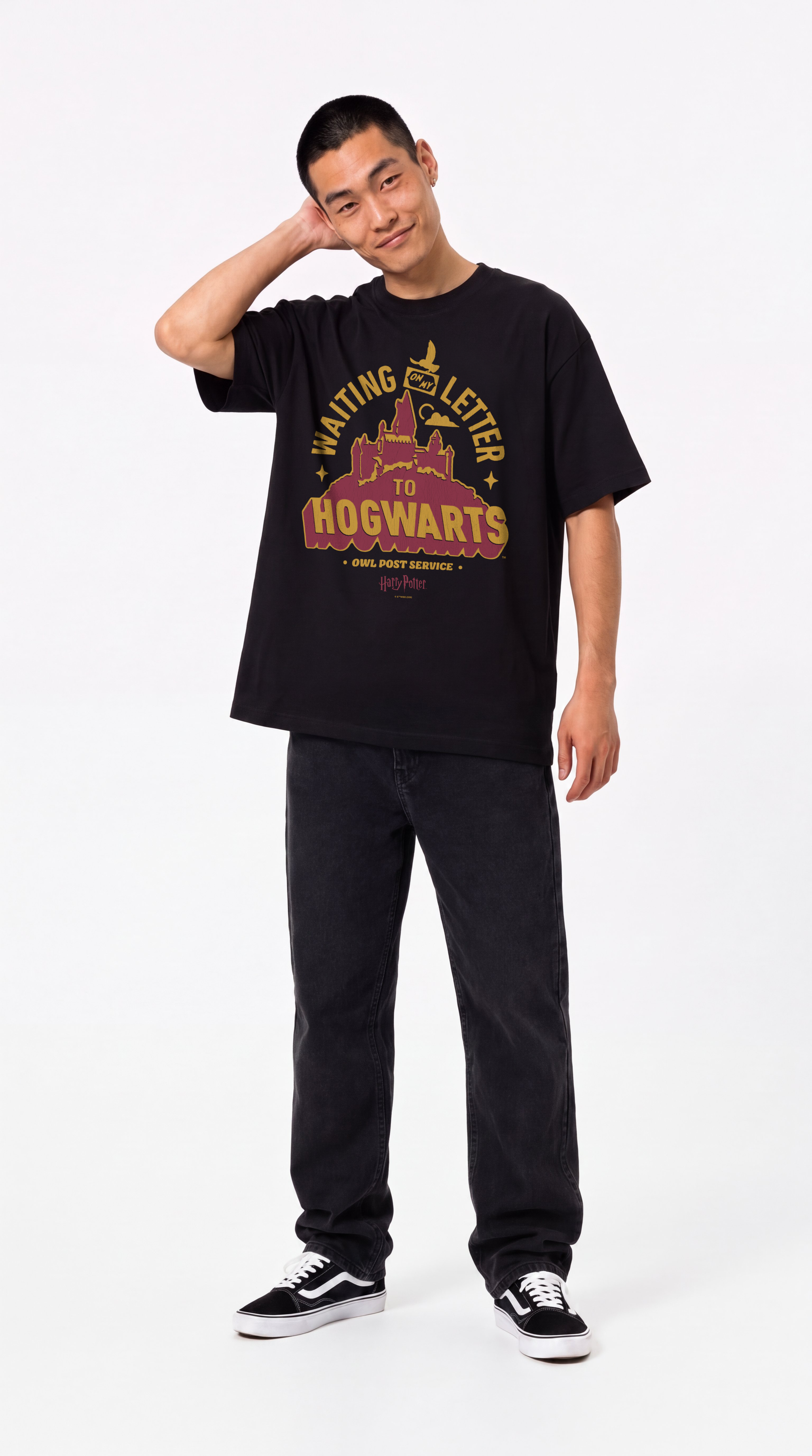 Hogwarts Letter Oversize  T-Shirt