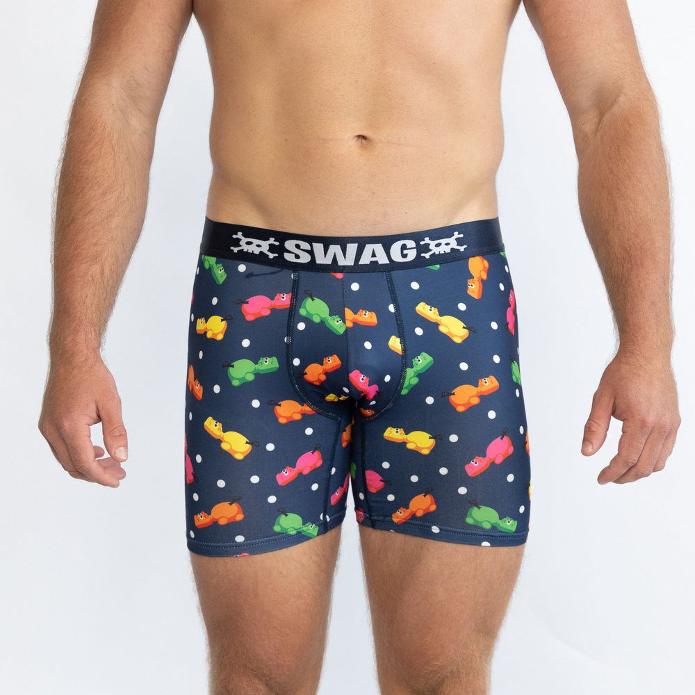 Boxer Stuff Men's Boxers: Fun & Stylish Boxer Briefs Collection by Swag
