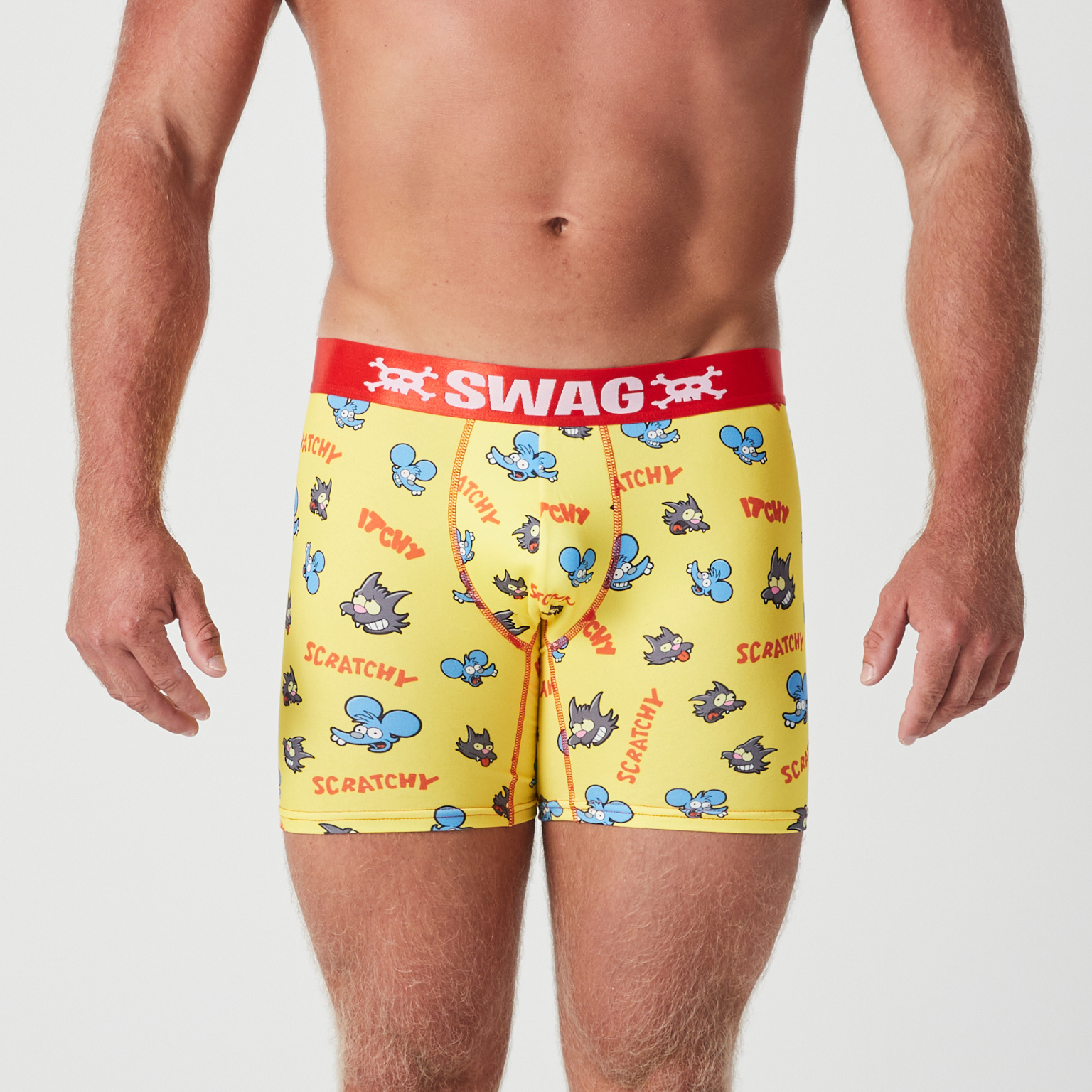 Multicolored Elephant With a Large Trunk for Your Man Boxer Briefs