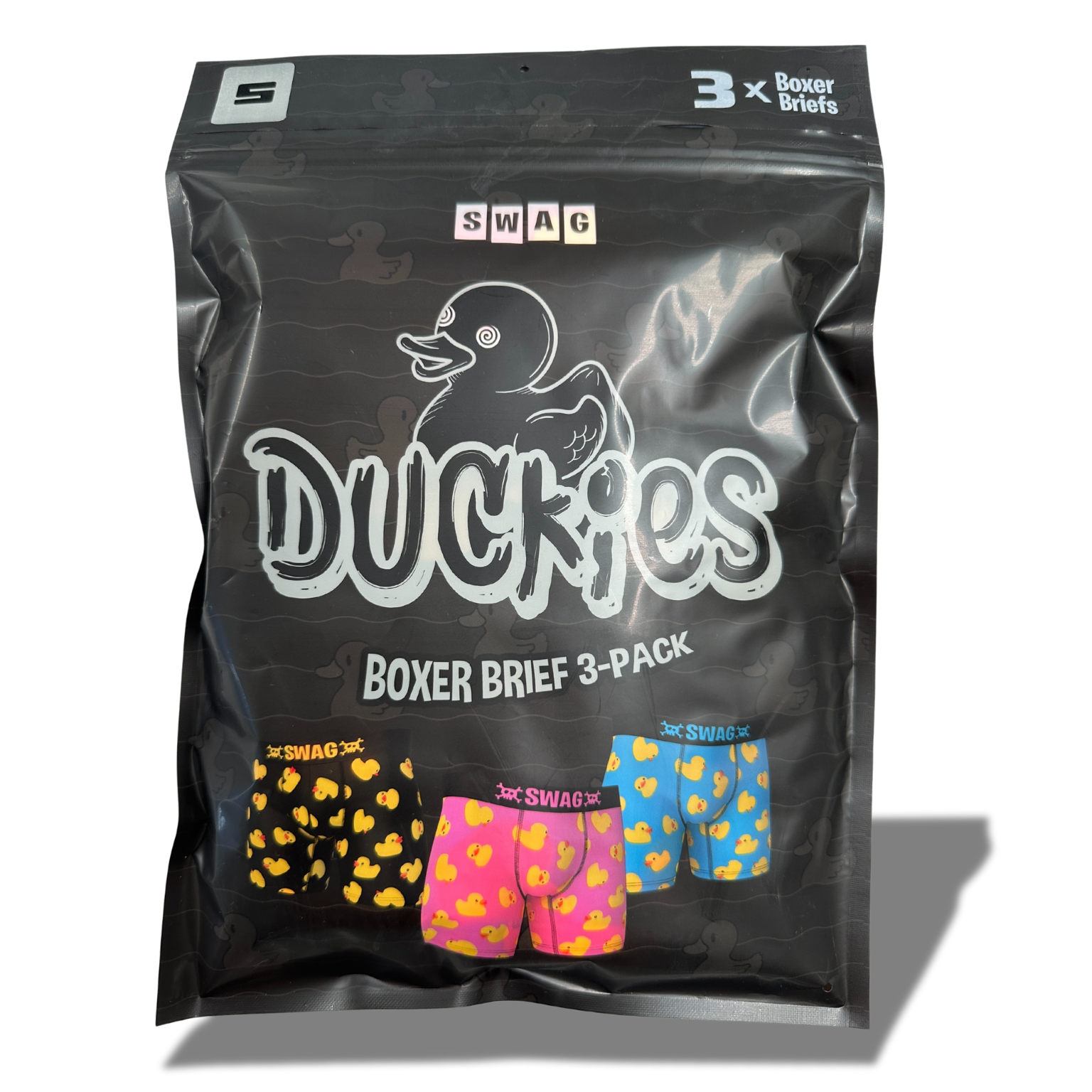 SWAG MENS DUCKY 3 PACK BOXERS