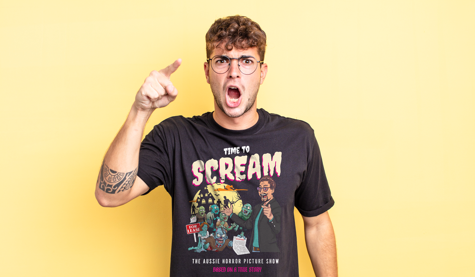 SWAG COST OF LIVING HORROR SHOW T-SHIRT - RENTING