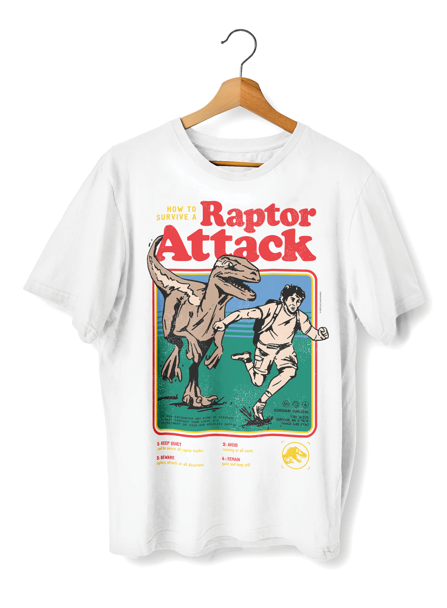Raptor Attack Oversized Unisex T-Shirt