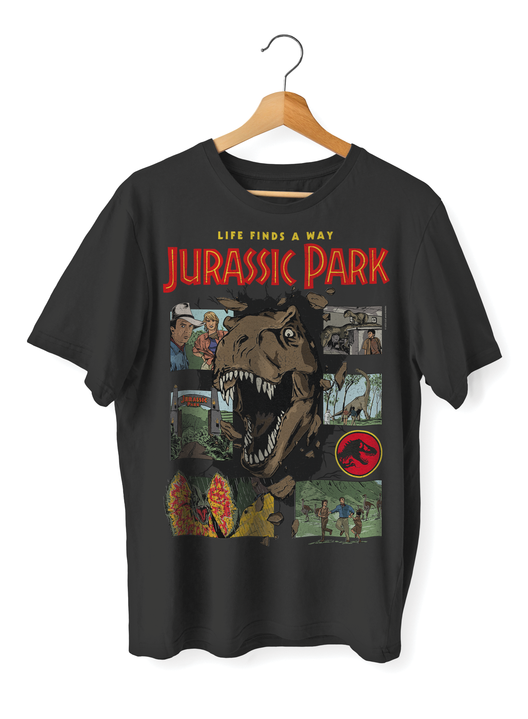 Comic Strip Oversized Unisex T-Shirt