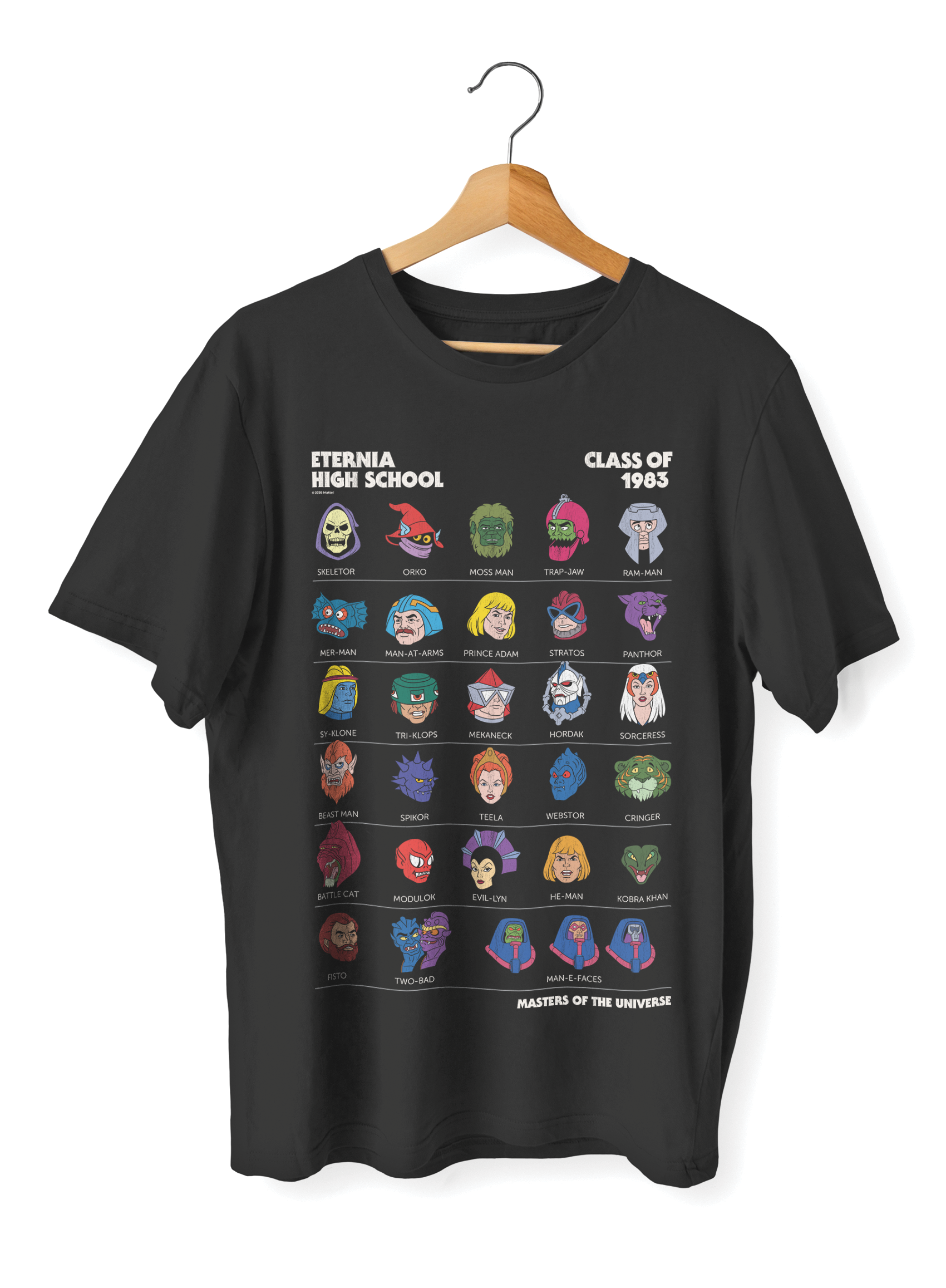 Eternia High School Class of '83 Oversized Unisex T-shirt