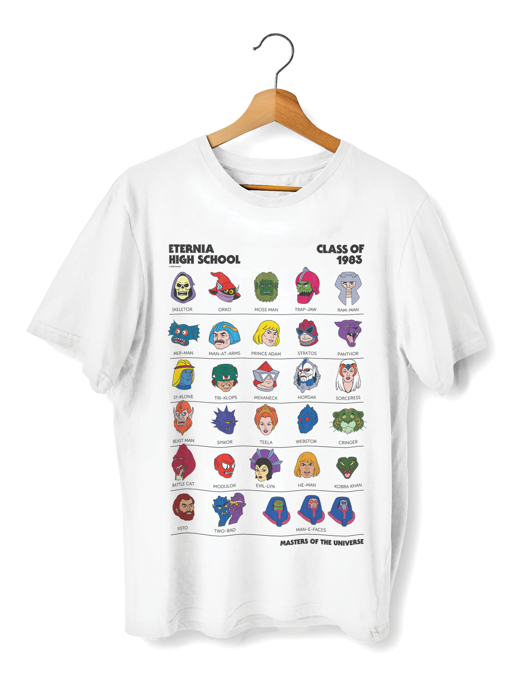 Eternia High School Class of '83 Oversized Unisex T-shirt