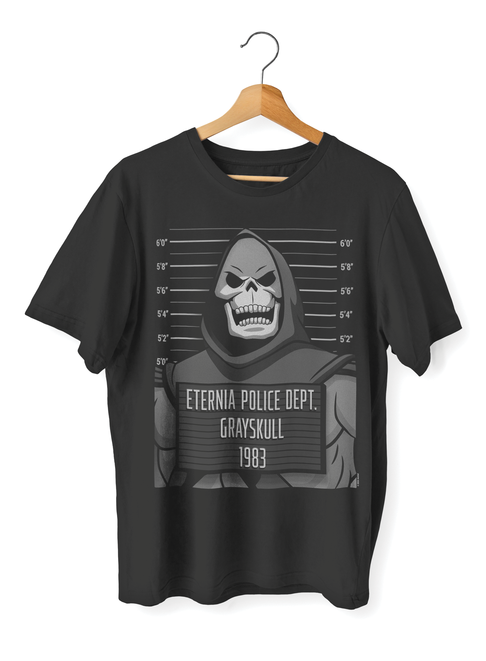 Skeletor Mugshot Oversized Unisex T-shirt