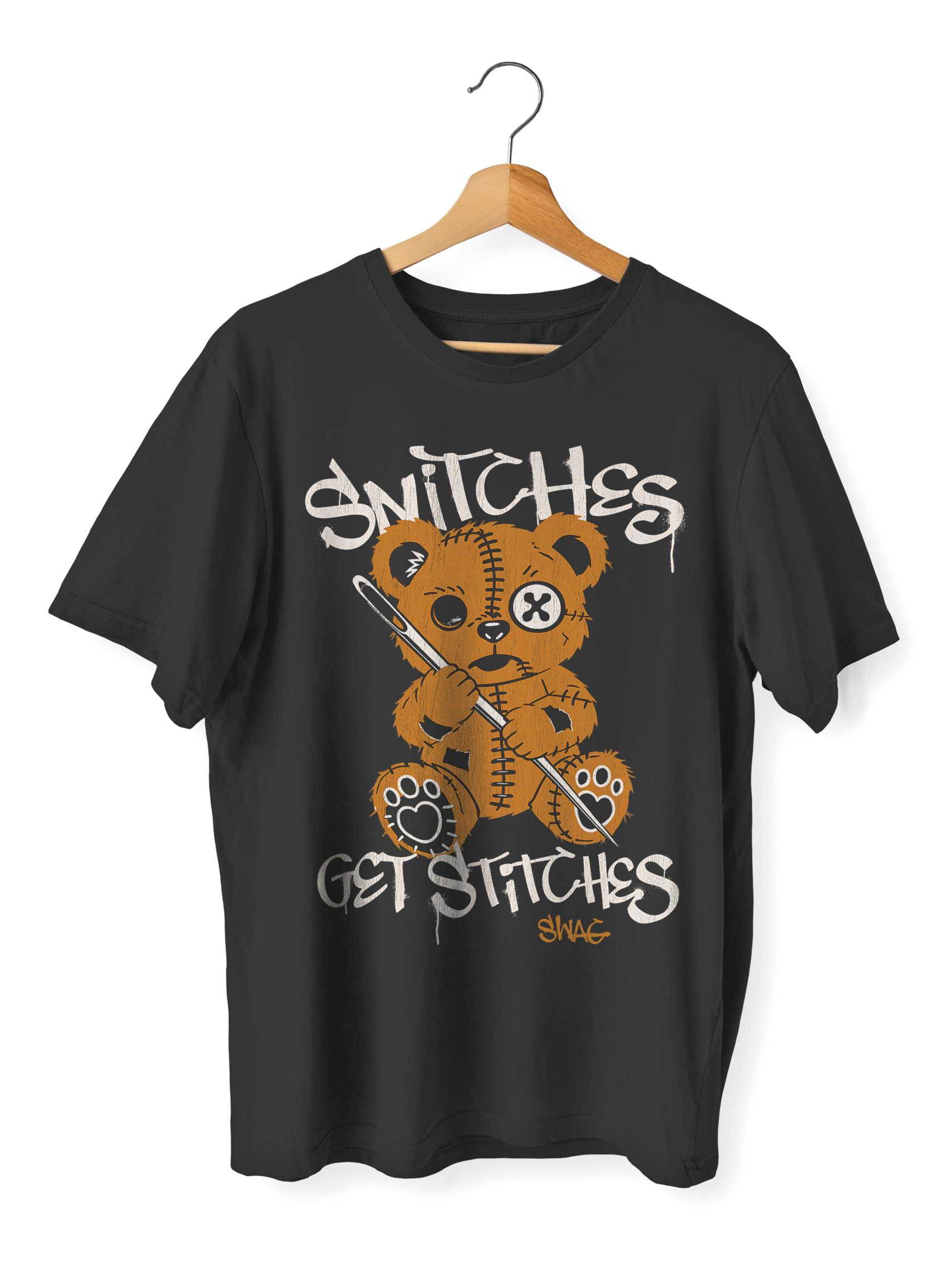 Snitches Bear Oversized Unisex T-Shirt