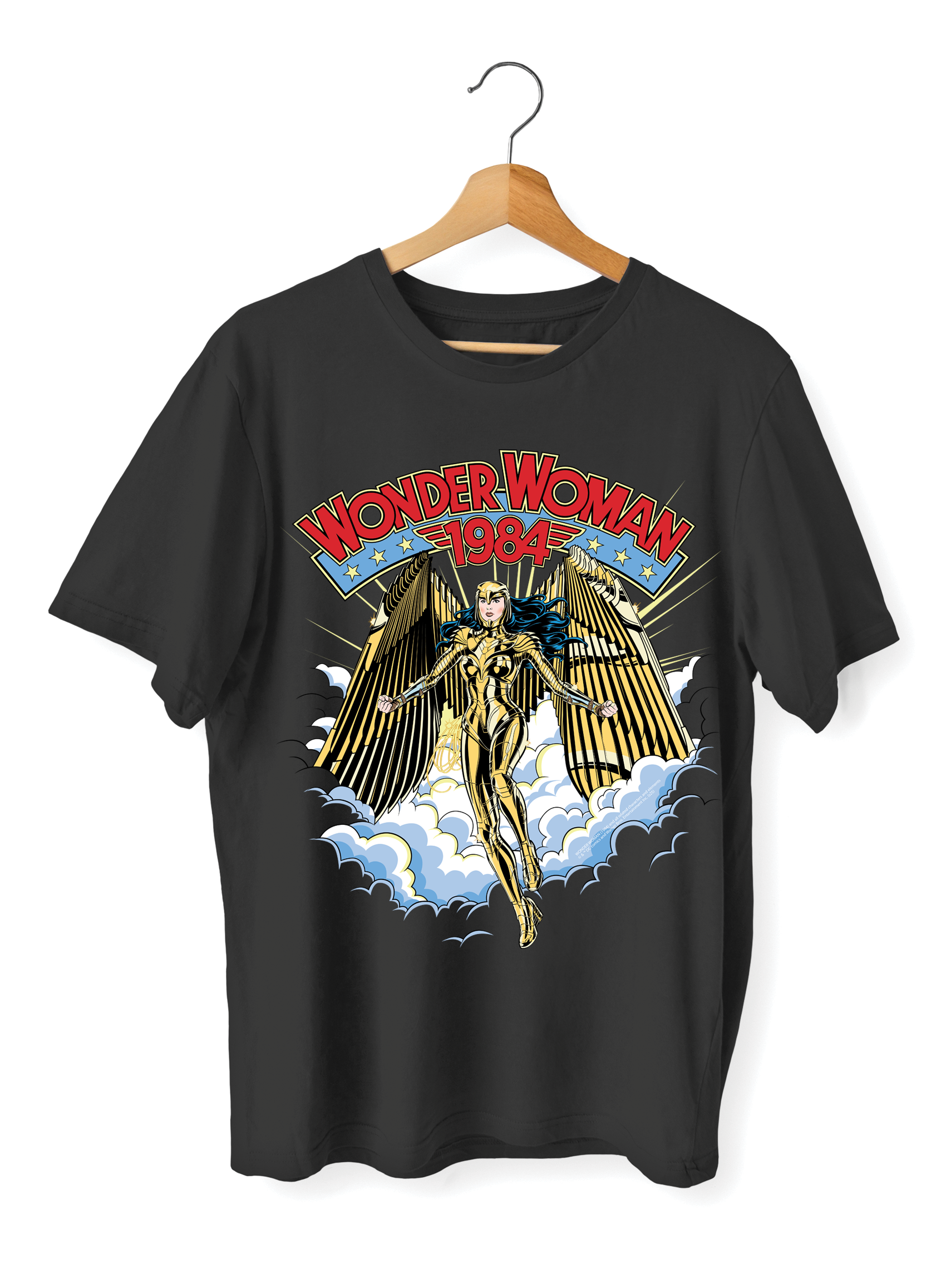 SWAG UNISEX OVERSIZE T-SHIRT - WONDER WOMAN GOLD