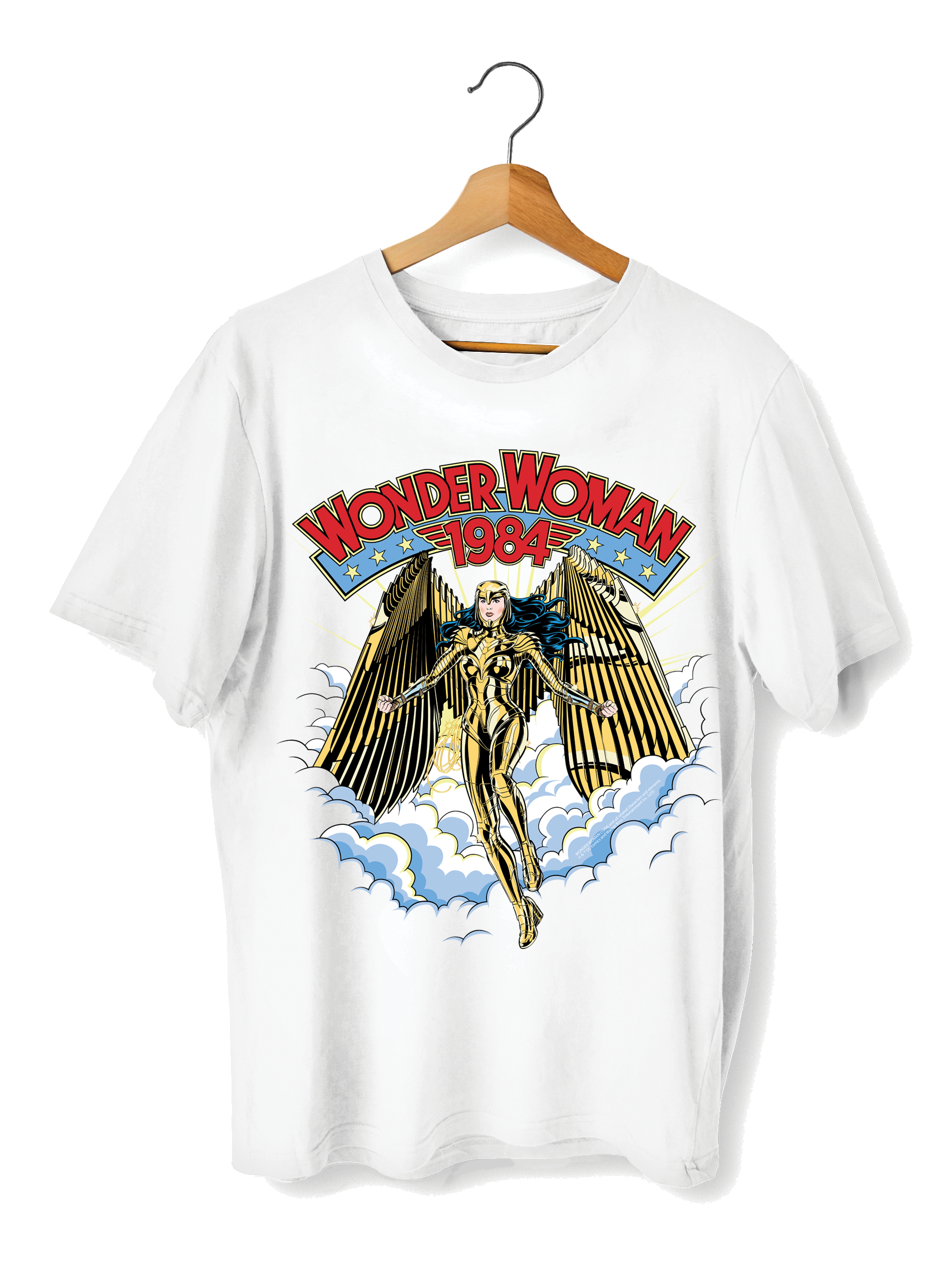 SWAG UNISEX OVERSIZE T-SHIRT - WONDER WOMAN GOLD