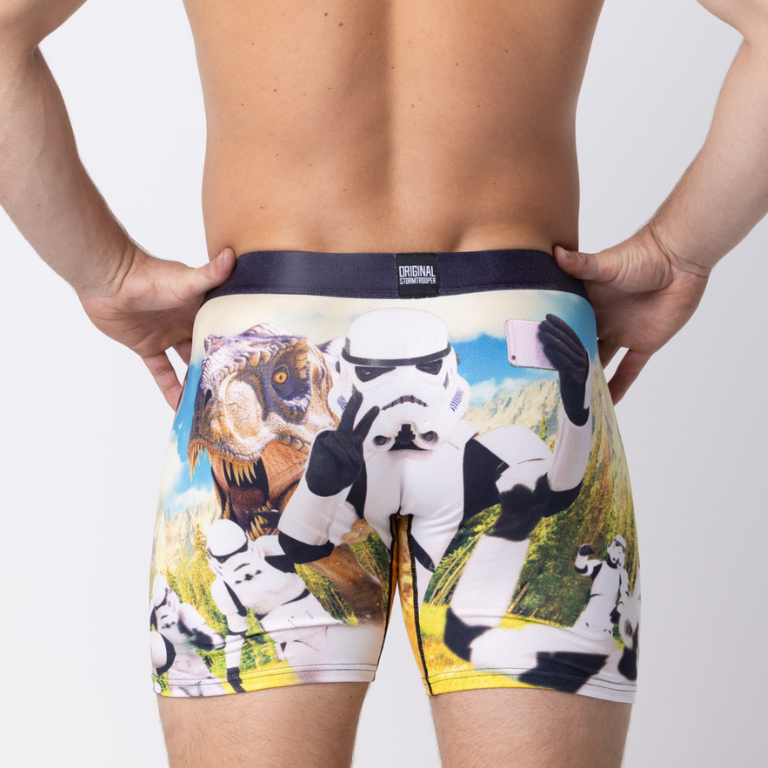 SWAG MENS ORIGINAL STORMTROOPER DINO RIDES BOXERS