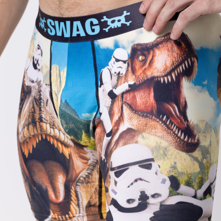 SWAG MENS ORIGINAL STORMTROOPER DINO RIDES BOXERS