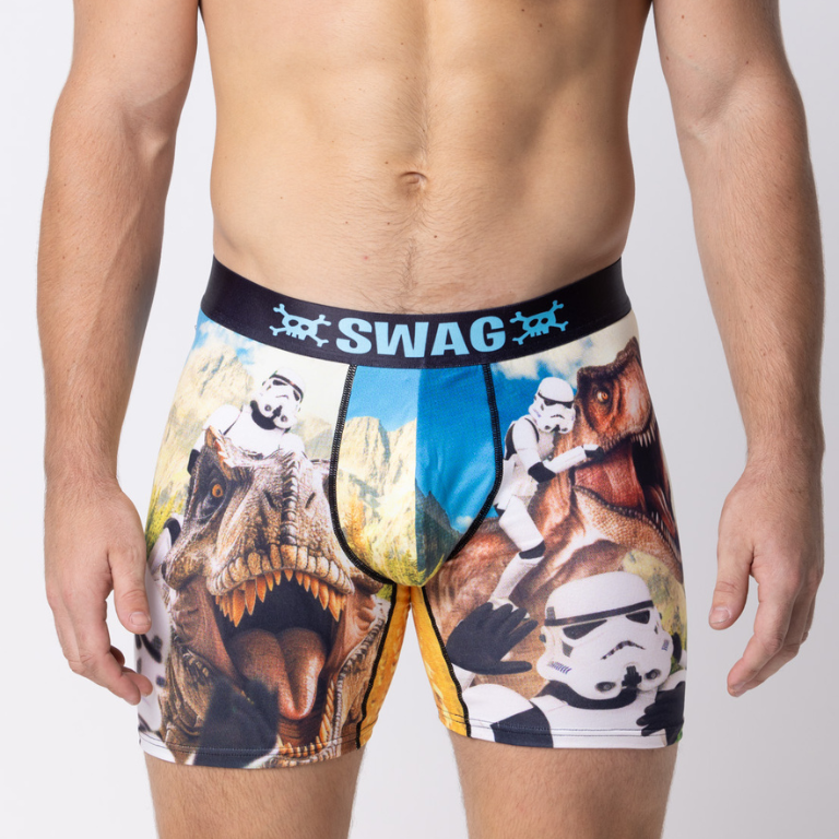 SWAG MENS ORIGINAL STORMTROOPER DINO RIDES BOXERS