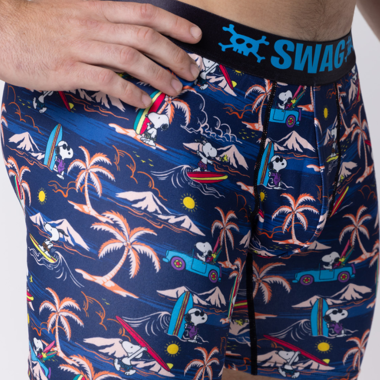 SWAG MENS SNOOPY SURFS UP BOXERS