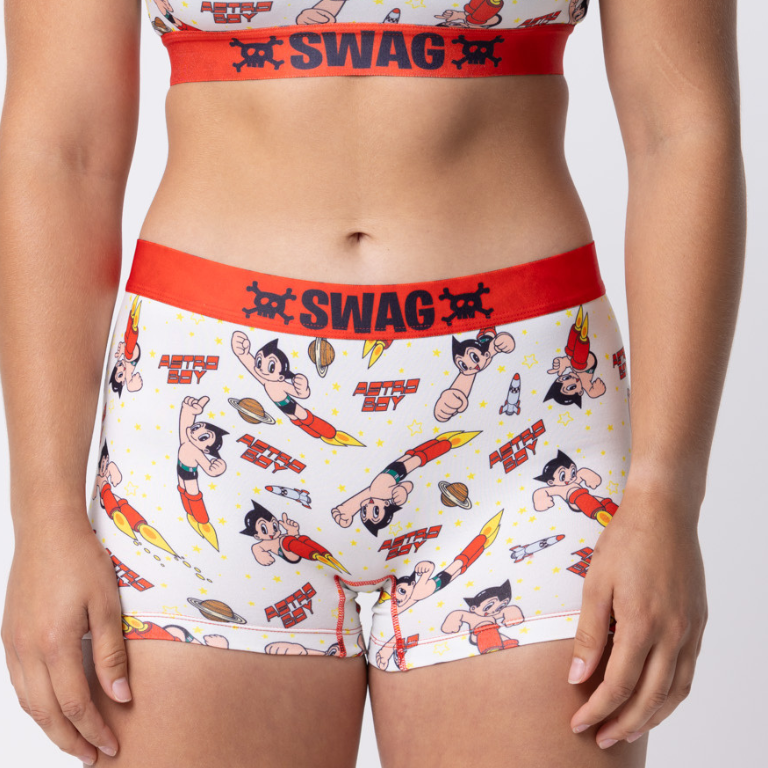 SWAG WOMEN'S ASTRO BOY BOY SHORT