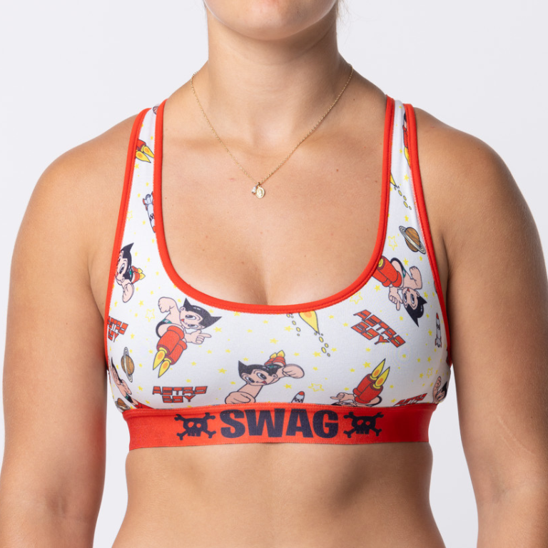 SWAG WOMEN'S ASTRO BOY CROP TOP