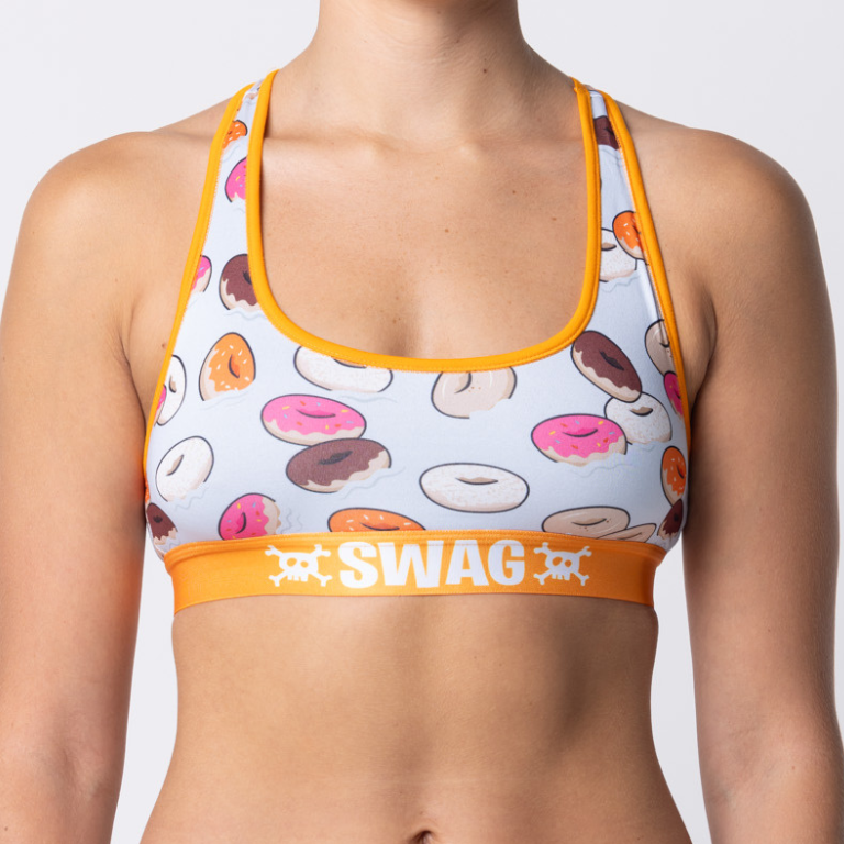 SWAG WOMEN'S DUNKIN DONUTS CROP TOP