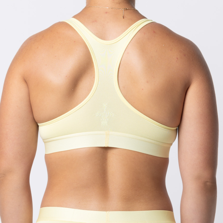 SWAG WOMEN'S UNBASIC CROP TOP - ATOMIC YELLOW