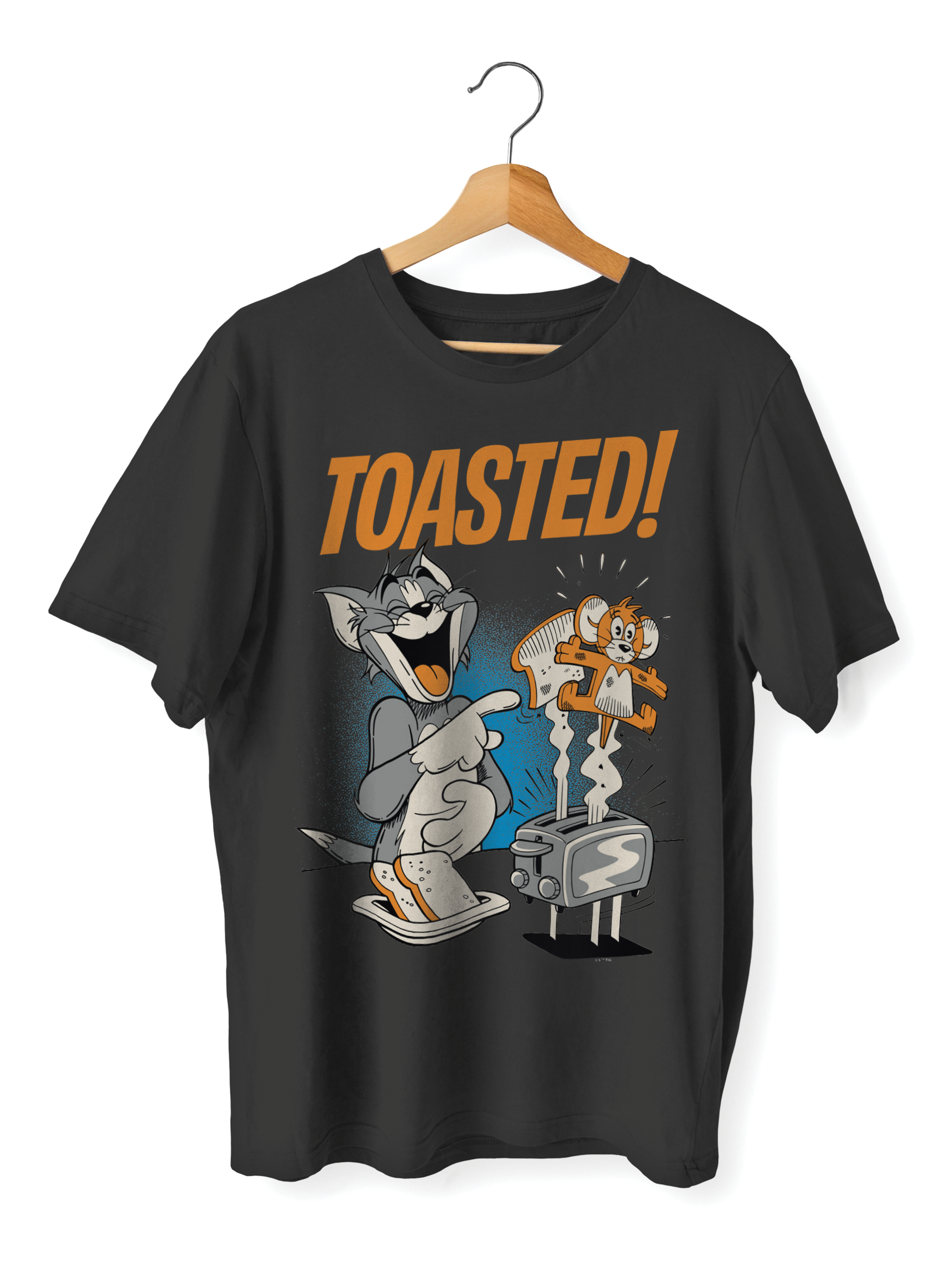 SWAG UNISEX OVERSIZE T-SHIRT - TOM & JERRY TOASTED
