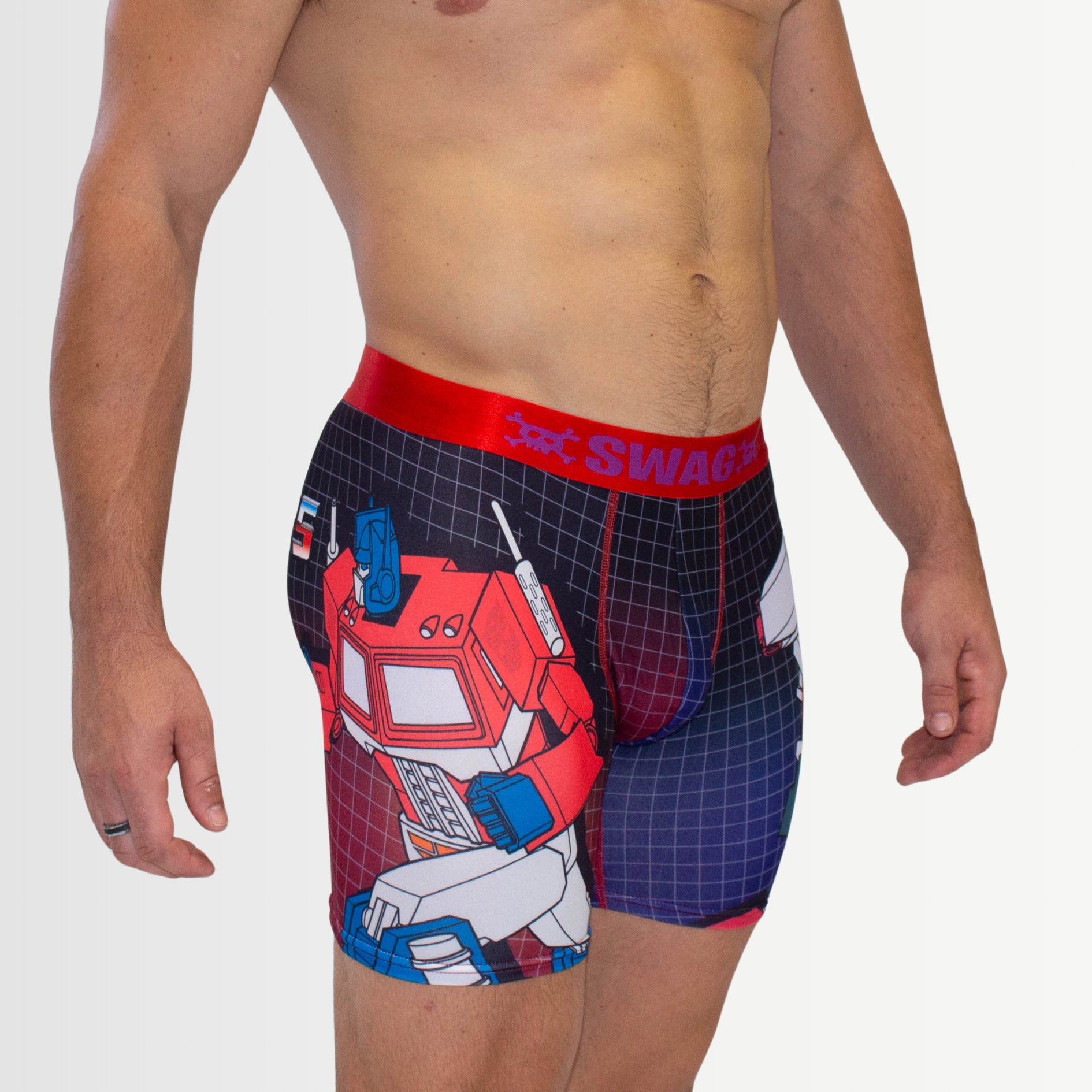 SWAG MENS OPTIMUS PRIME TRANSFORMERS BOXERS